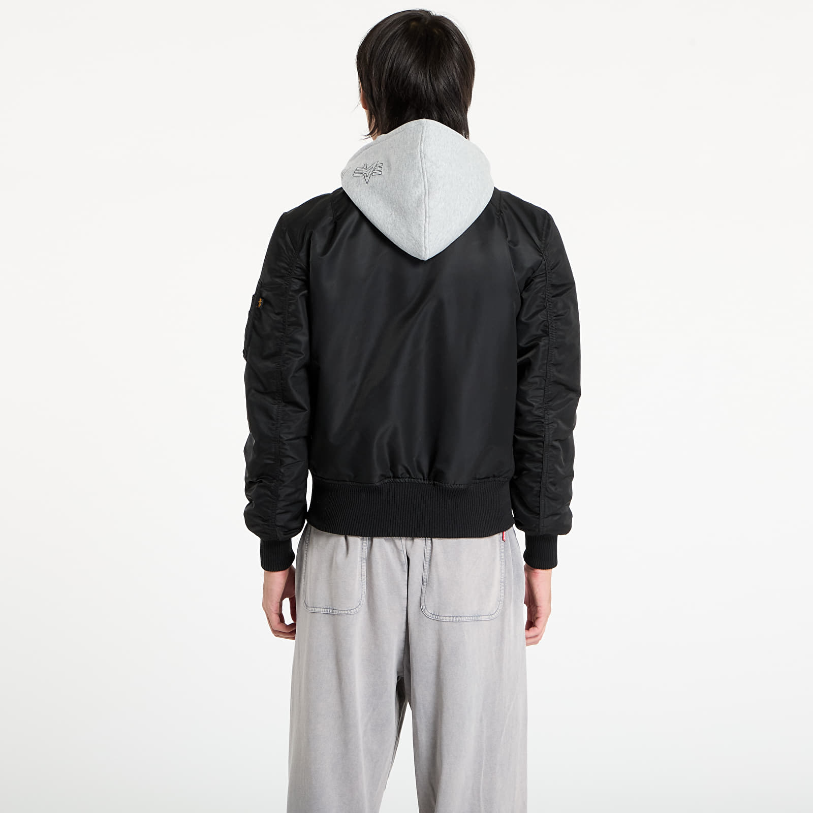 Ανδρικά bomber τζάκετ Alpha Industries MA-1 D-Tec Hood Bomber Jacket Black