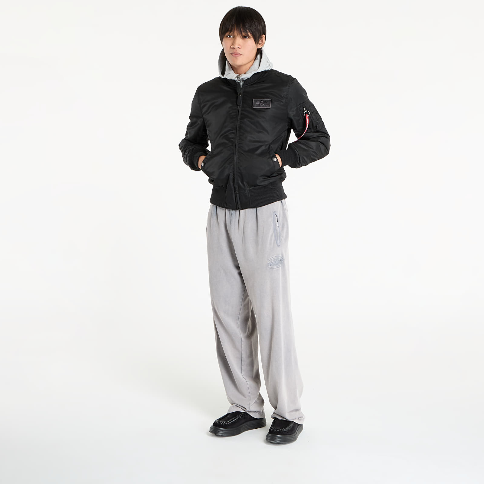 Ανδρικά bomber τζάκετ Alpha Industries MA-1 D-Tec Hood Bomber Jacket Black