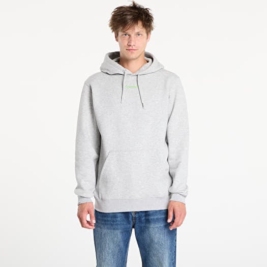Queens Basic Hoodie melange šedá