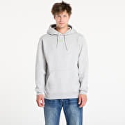 Queens Basic Hoodie melange šedá