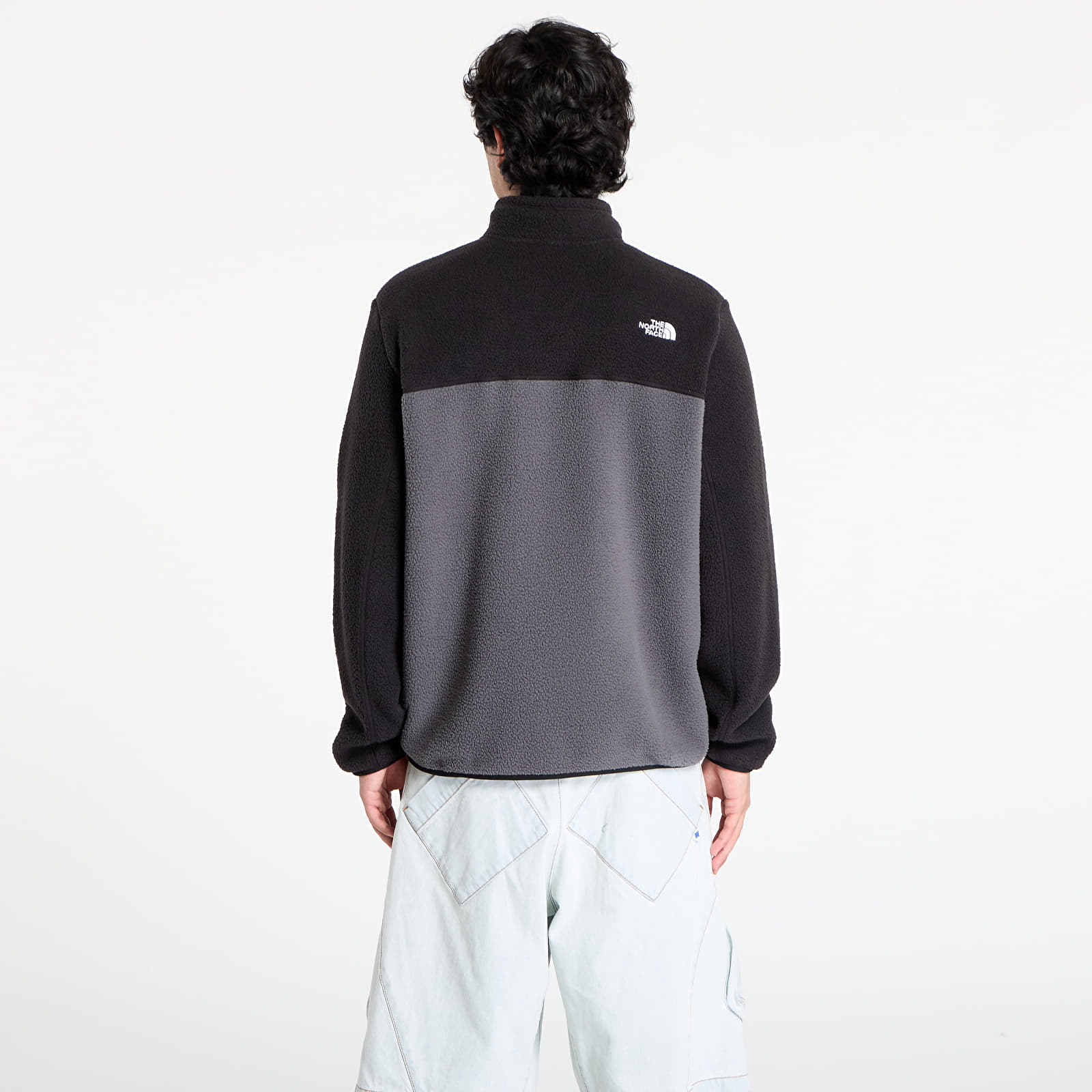 Men's sweatshirts The North Face M Yumiori Full Zip Anthracite Grey/ TNF Black