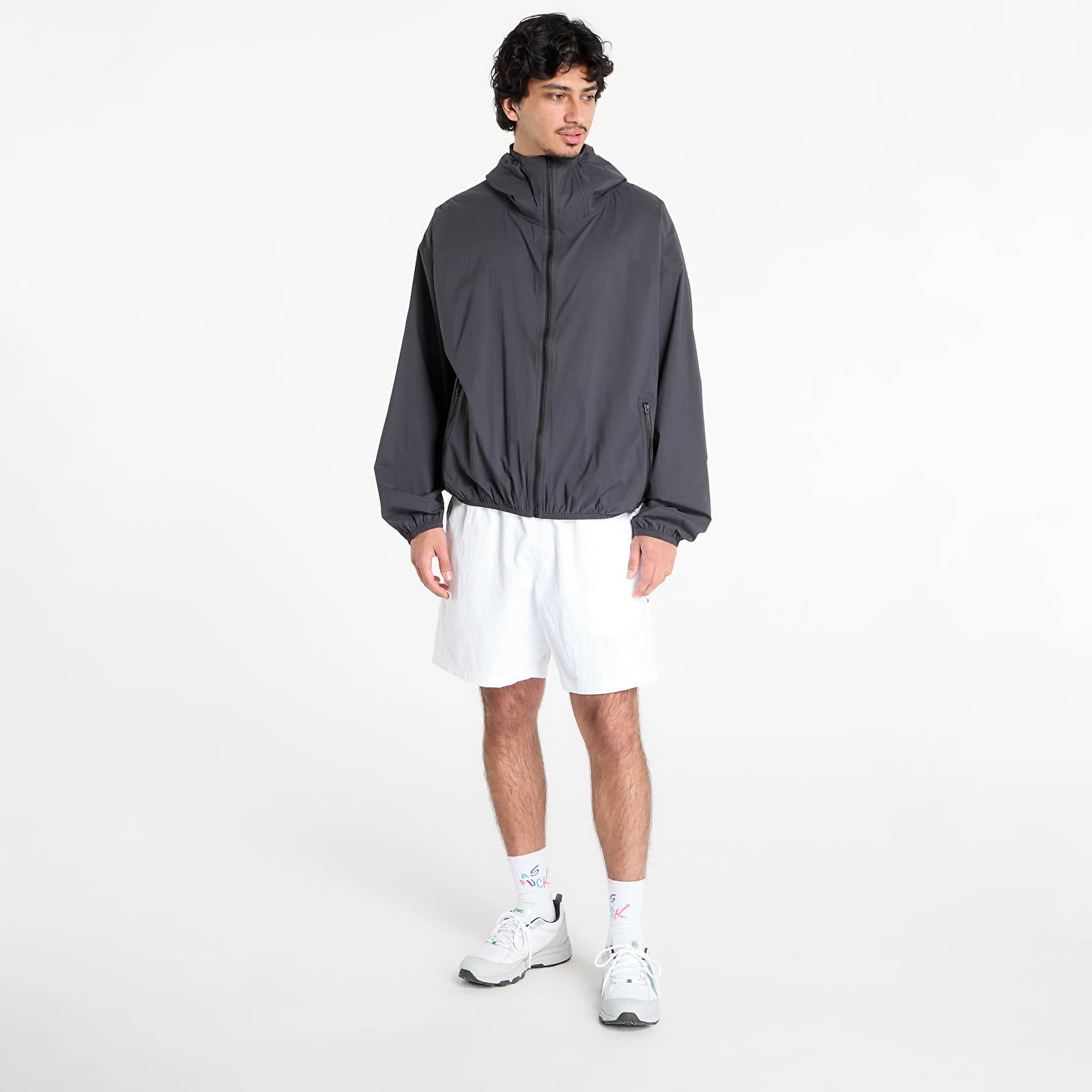 Ανδρικά σακάκια The North Face M Redbox Packable Hooded Wind Jacket Obsidian