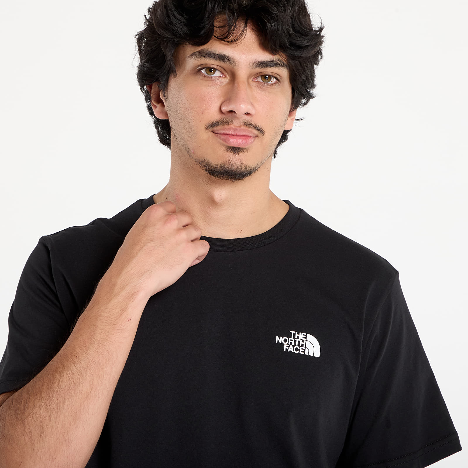 Men's T-shirts The North Face M Mountain Sketch Ss Tee TNF Black