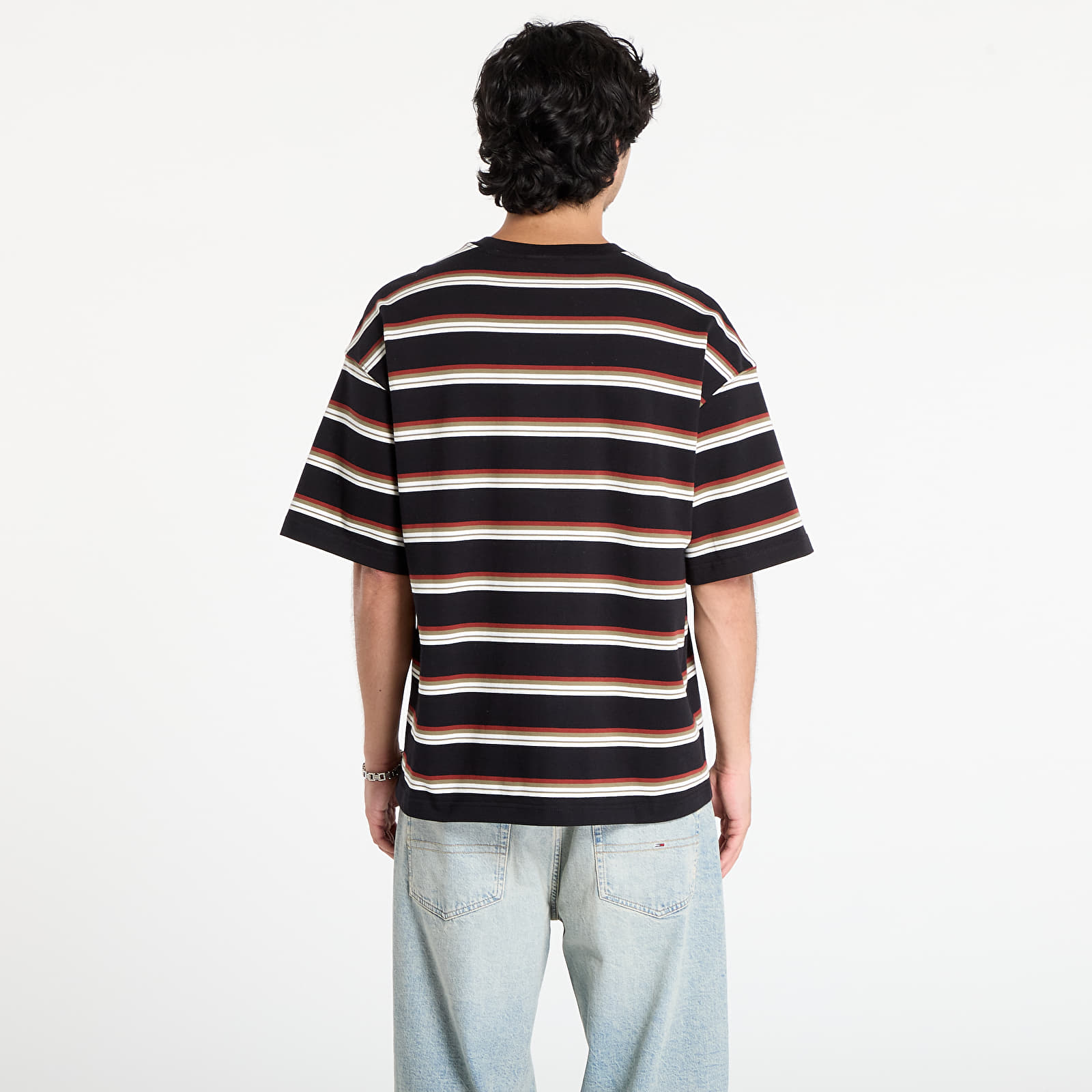 Men's T-shirts Carhartt WIP S/S Holm T-Shirt UNISEX Holm Stripe/ Black