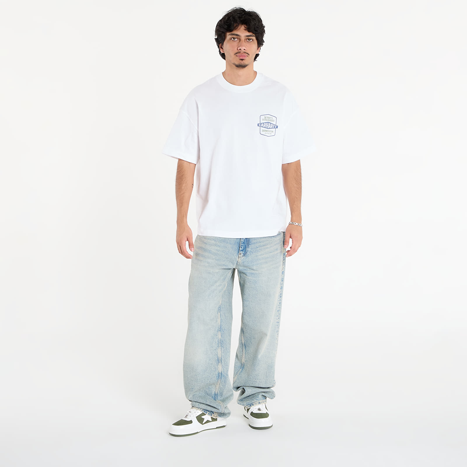 Men's T-shirts Carhartt WIP S/S Networks T-Shirt UNISEX White
