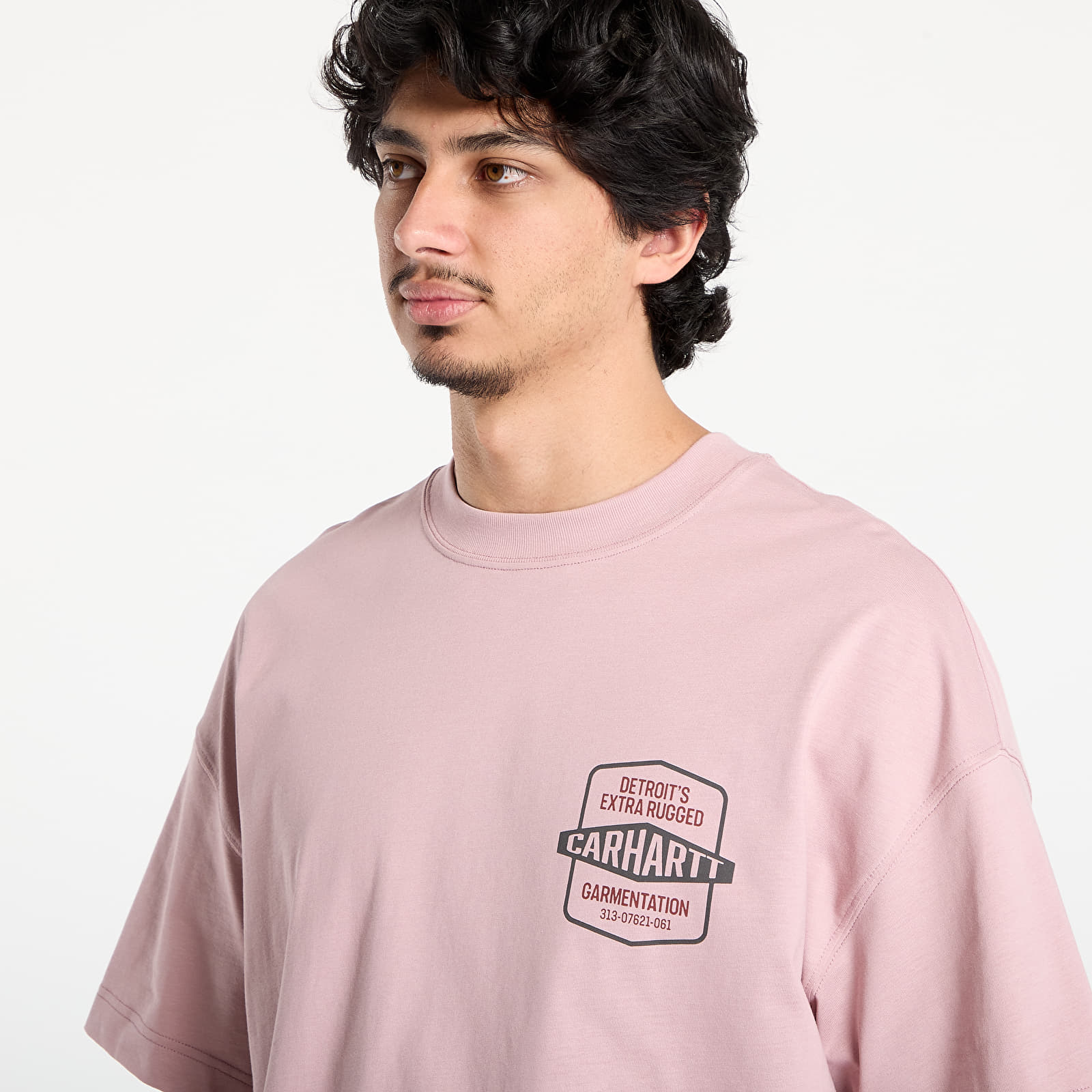 Men's T-shirts Carhartt WIP S/S Networks T-Shirt UNISEX Glassy Pink