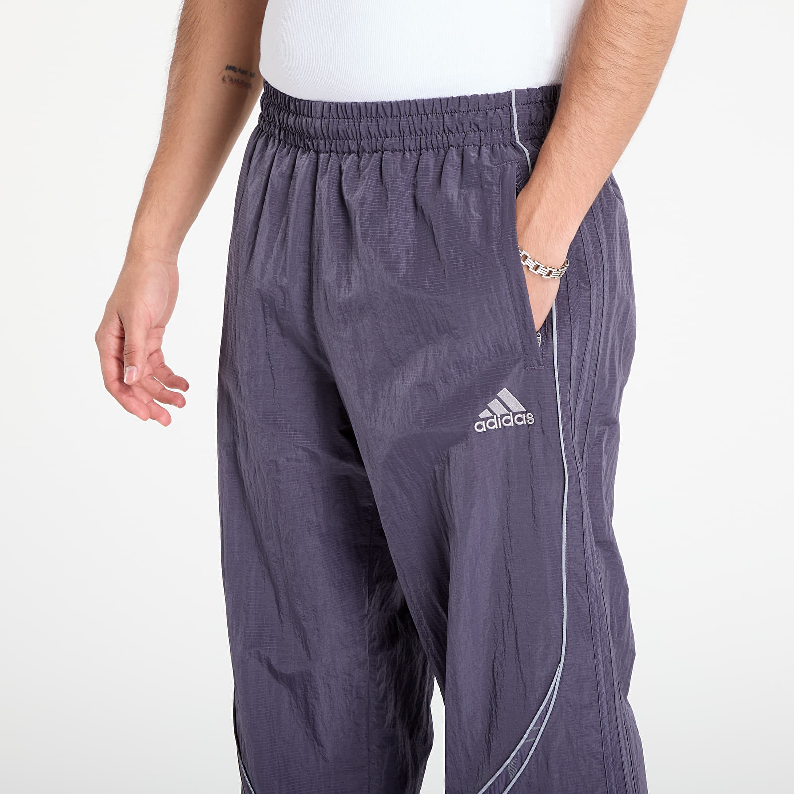 Men's trousers adidas Adilenium Season 4 Teamgeist Track Tracksuit Bottoms Trace Purple