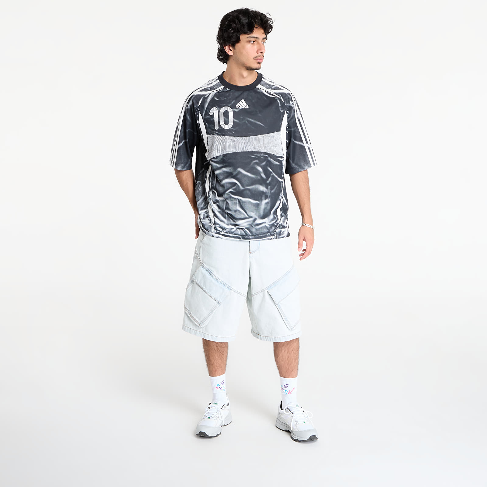 Men's T-shirts adidas Adilenium Season 4 Teamgeist Printed Jersey Black