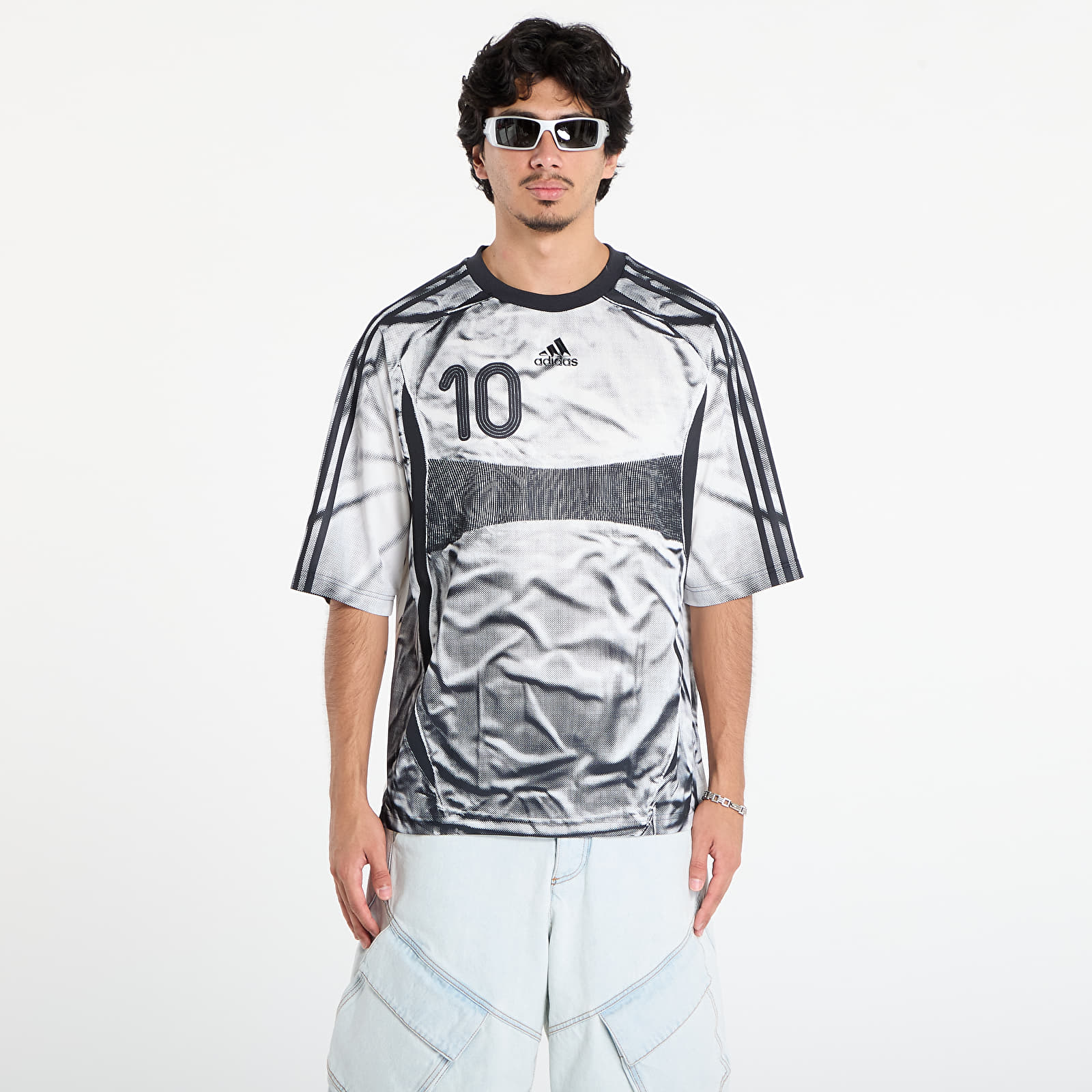 Men's T-shirts adidas Adilenium Season 4 Teamgeist Printed Jersey White