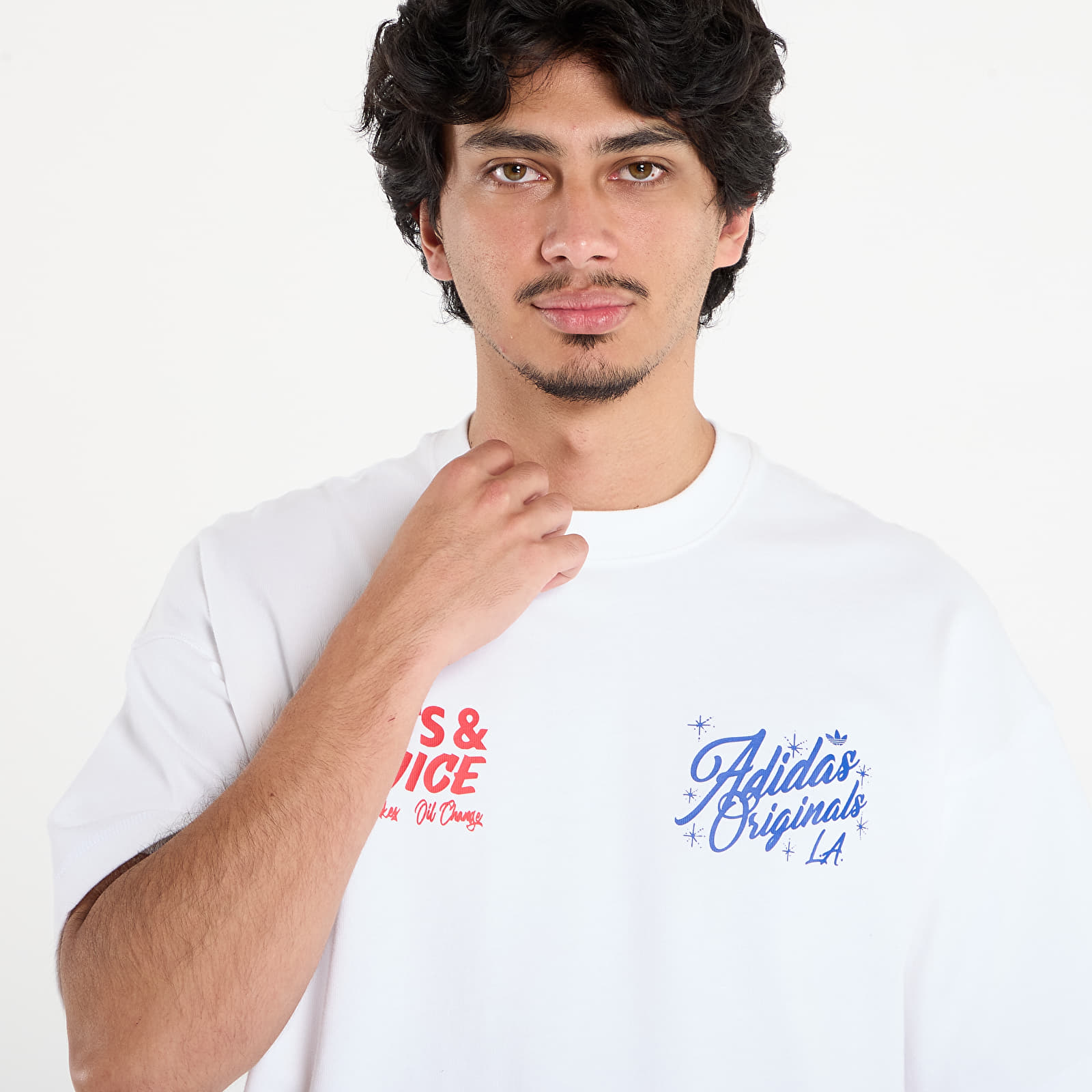 Men's T-shirts adidas x OG LA Wilshire SS T-Shirt UNISEX White
