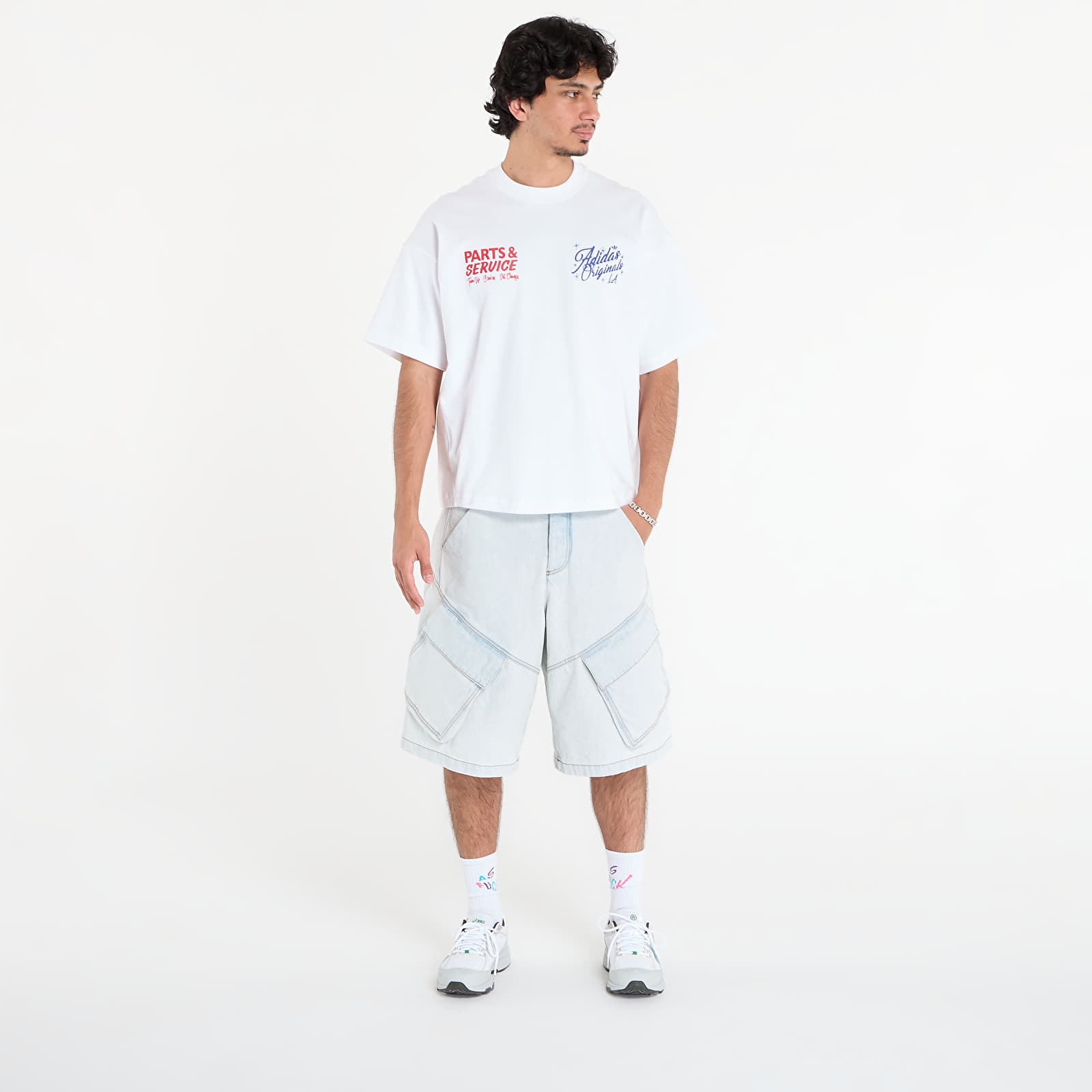 Men's T-shirts adidas x OG LA Wilshire SS T-Shirt UNISEX White