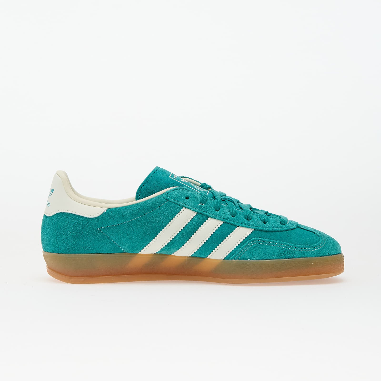 Men's sneakers and shoes adidas Gazelle Indoor Pure Teal/ Off White/ Gold Metallic