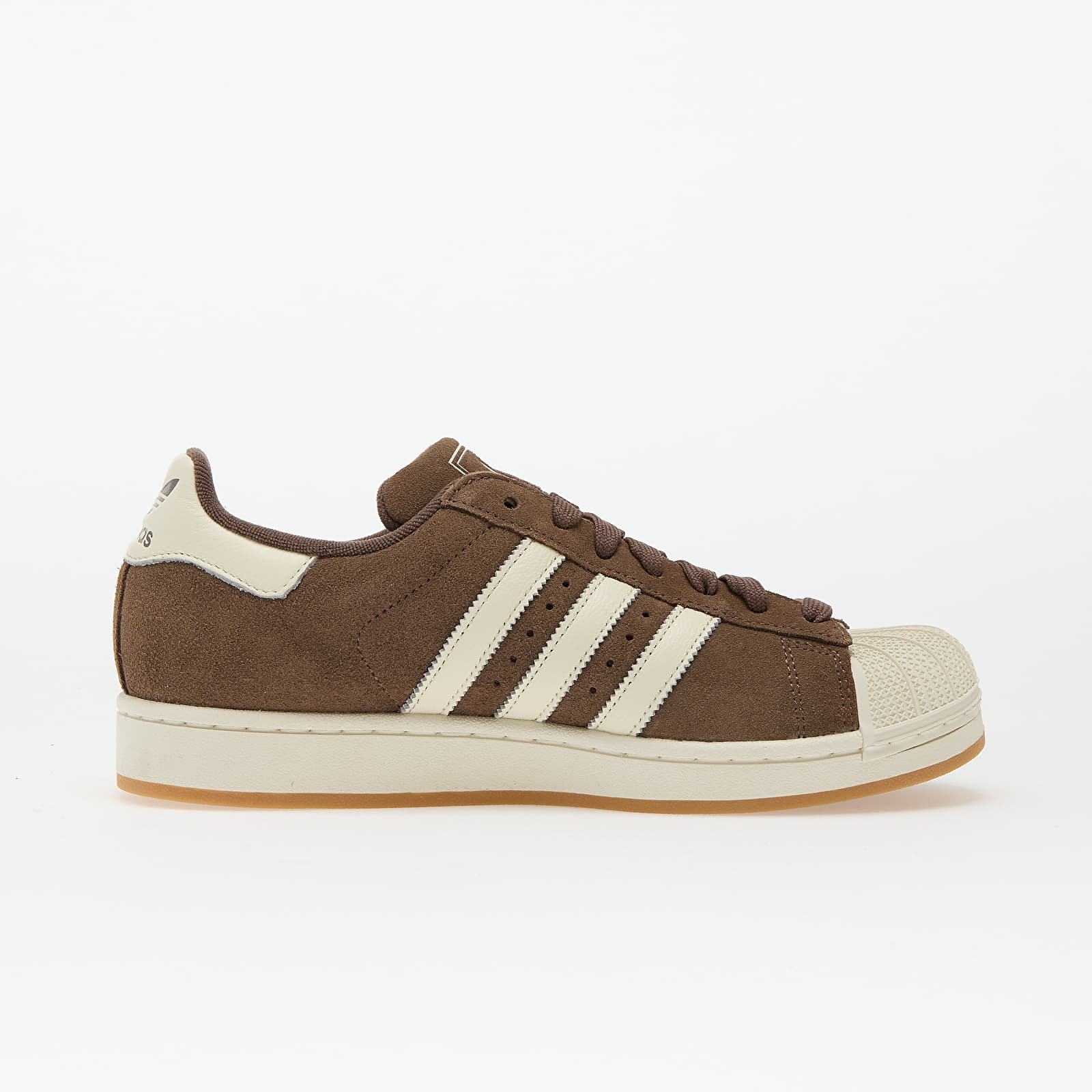 Women's sneakers and shoes adidas Superstar II W Earth Strata/ Off White/ Off White