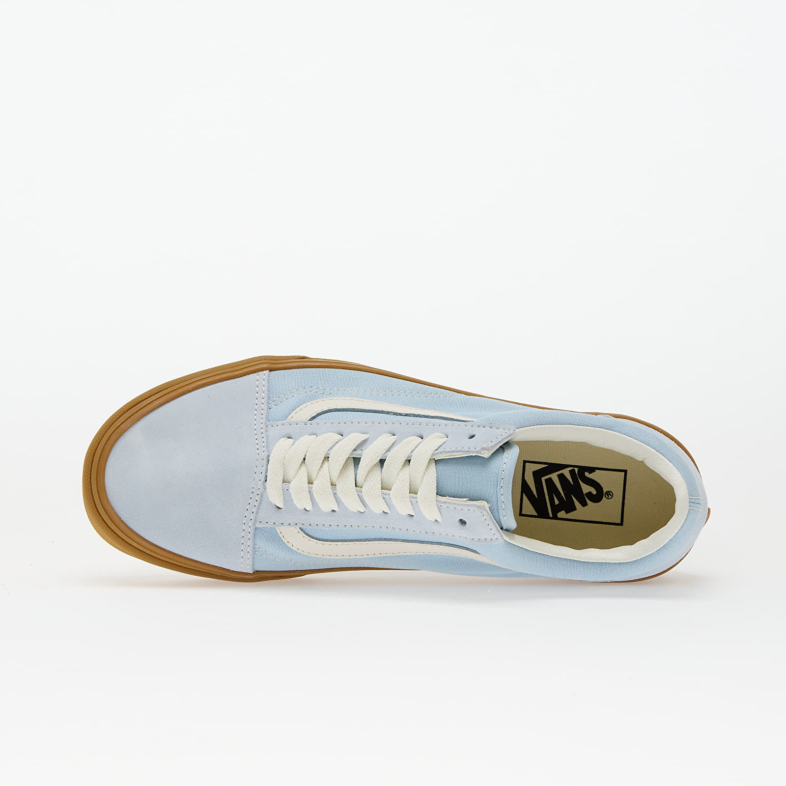Men's sneakers and shoes Vans Old Skool Light Blue/ Gum