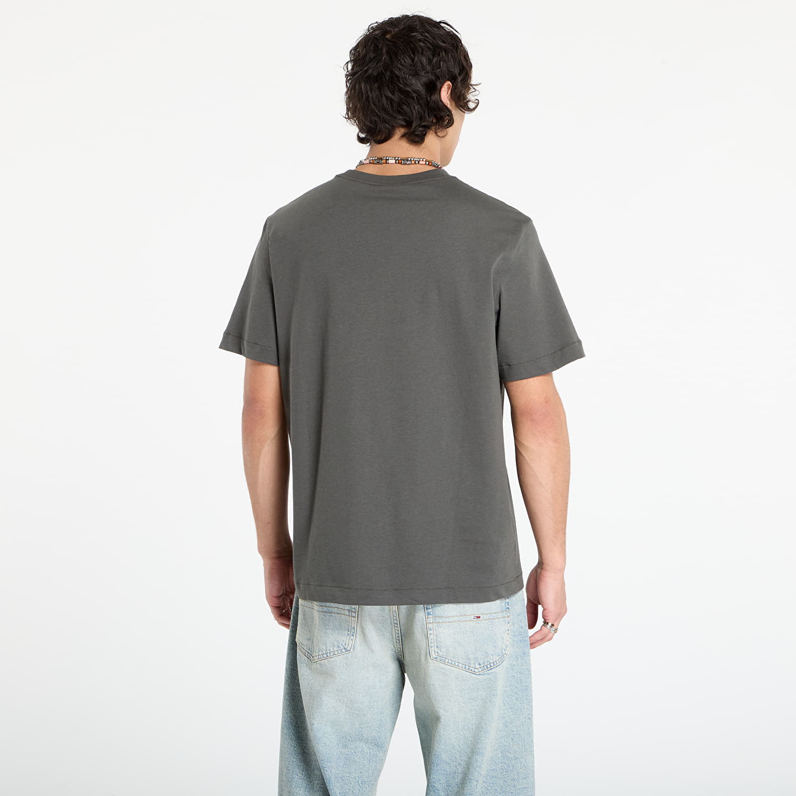 Ανδρικά μπλουζάκια Calvin Klein Jeans Ss Easy Monogram Tee Beluga