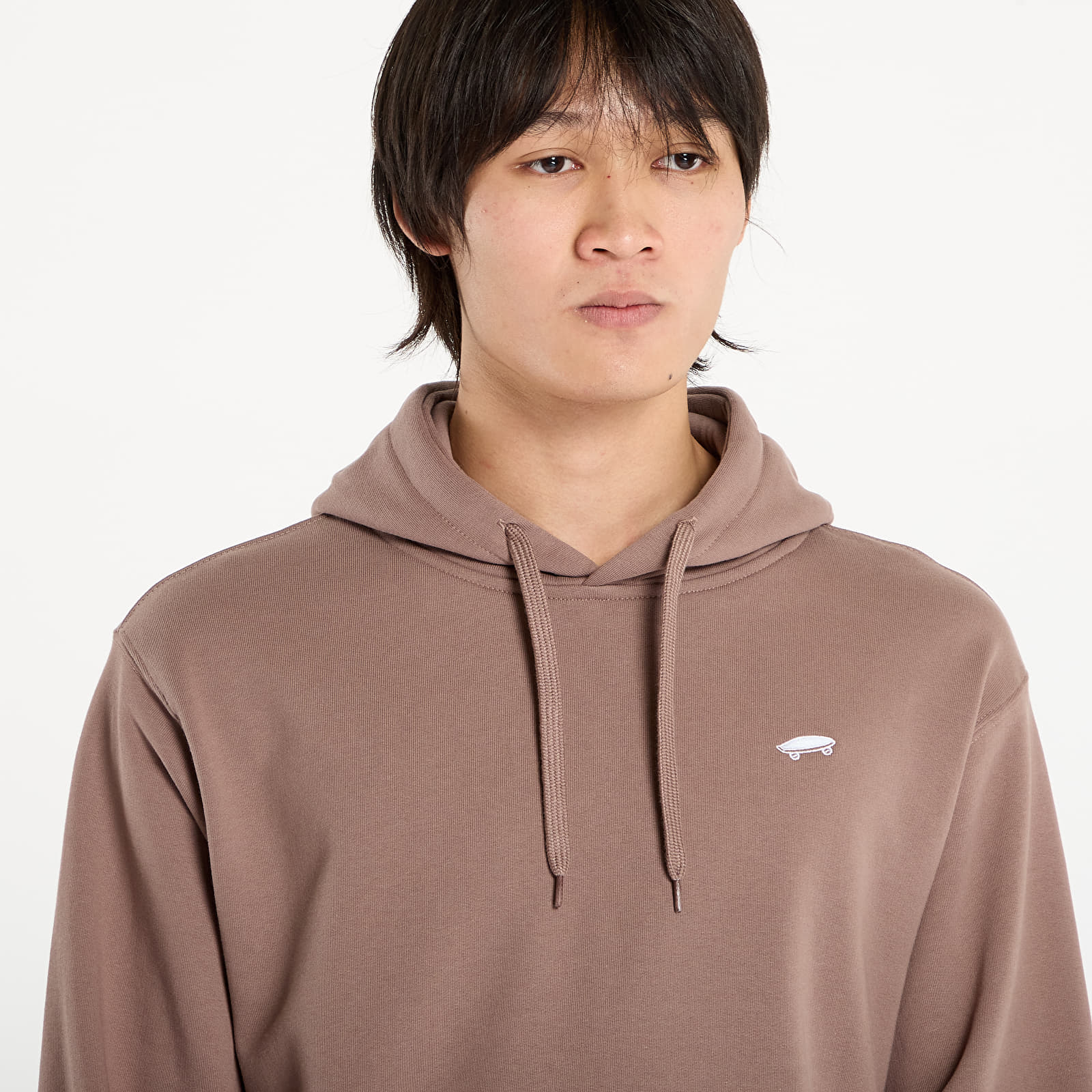 Herren-Sweatshirts Vans Salton Loose French Terry Pullover Deep Taupe