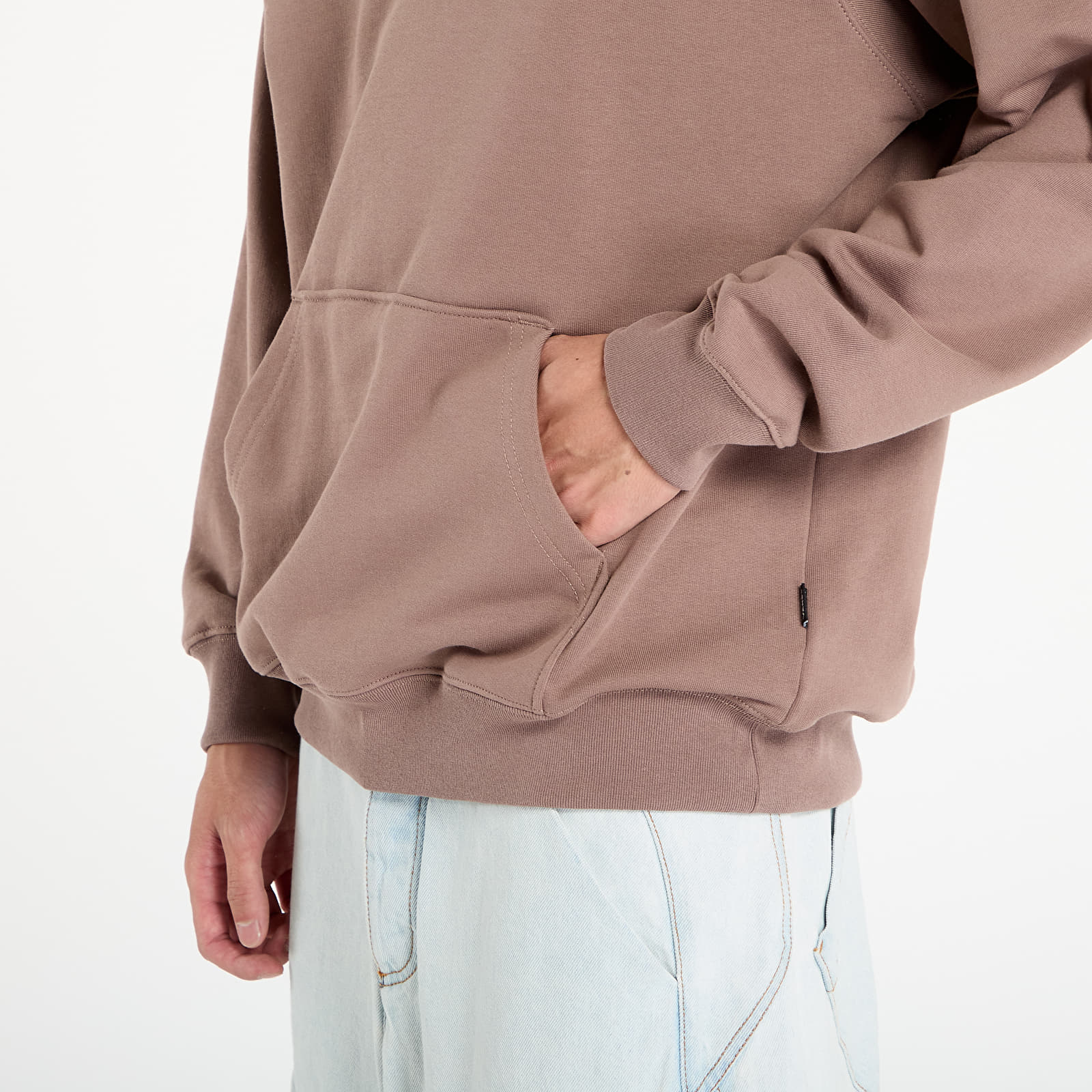 Herren-Sweatshirts Vans Salton Loose French Terry Pullover Deep Taupe