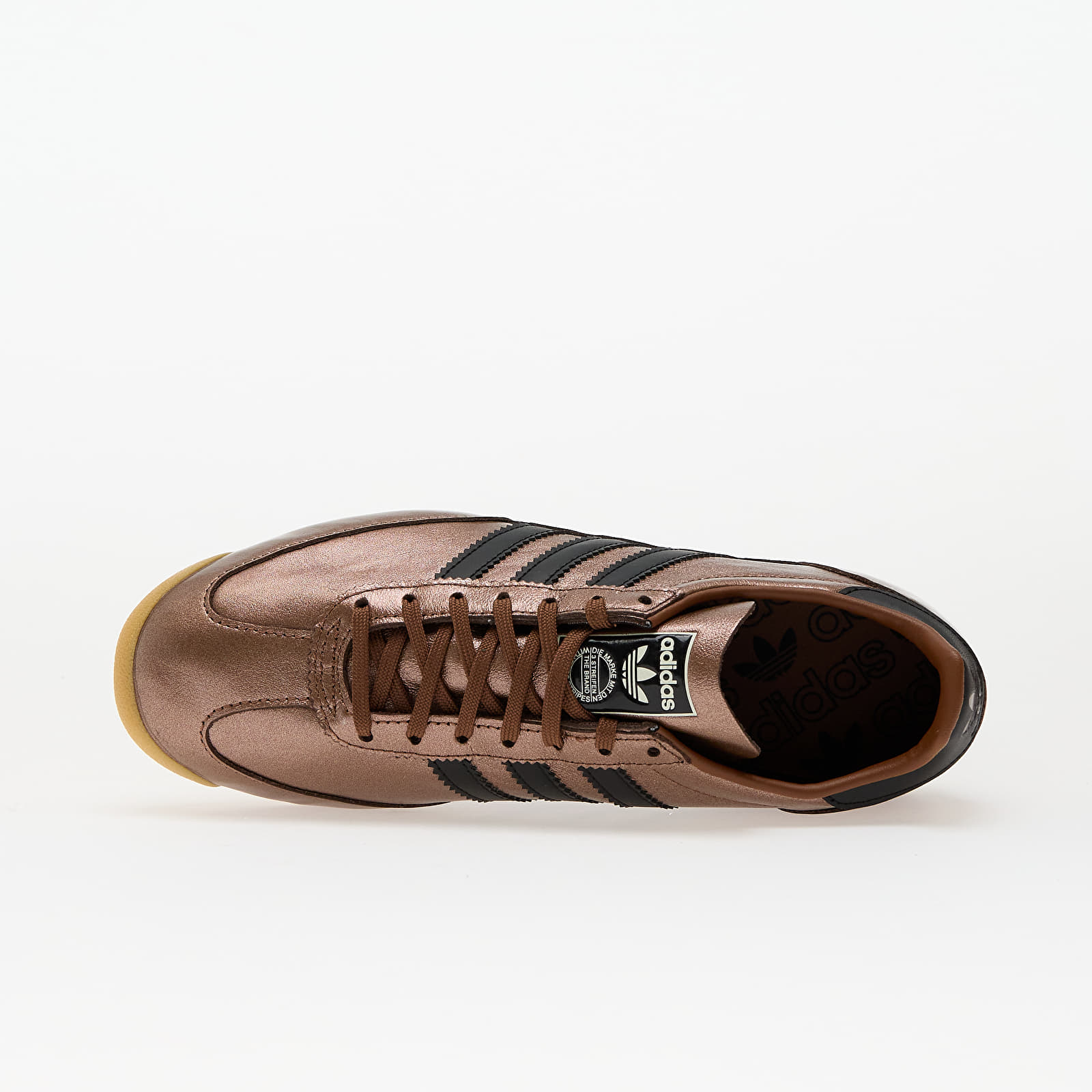 Women's sneakers and shoes adidas SL 72 Og Preloved Brown/ Core Black/ Gum 1