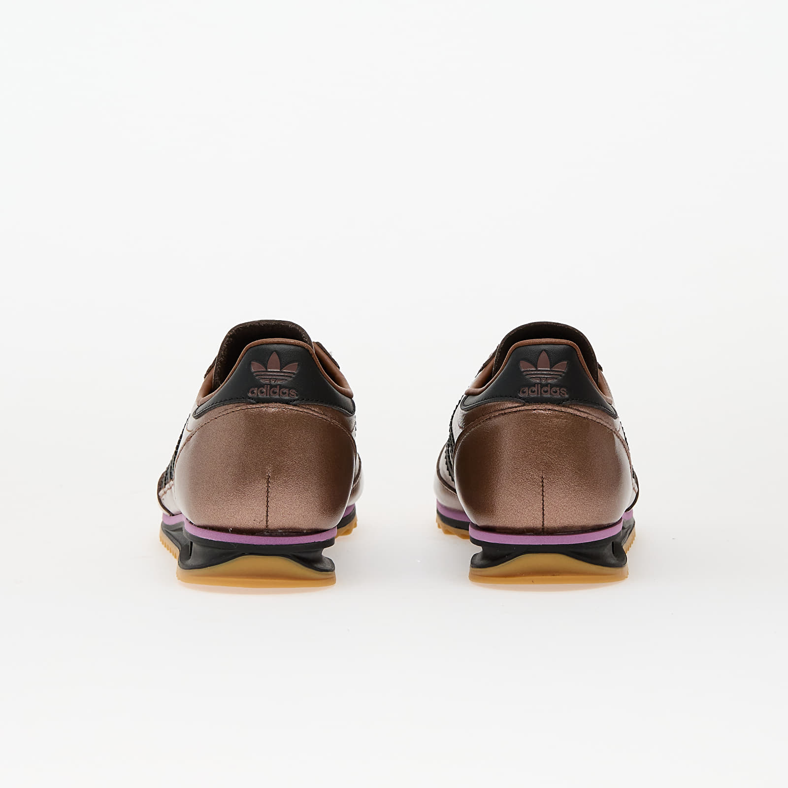 Women's sneakers and shoes adidas SL 72 Og Preloved Brown/ Core Black/ Gum 1