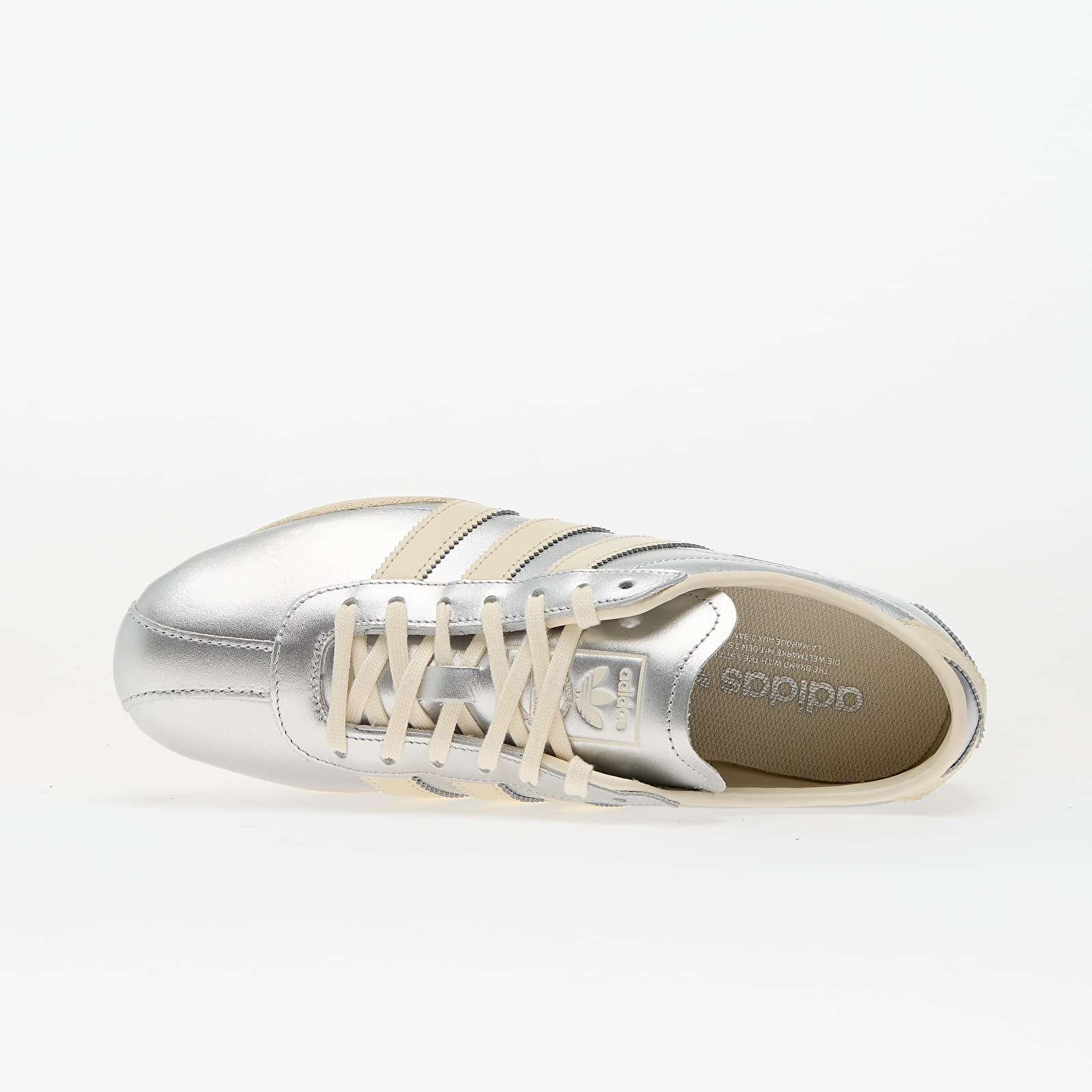 Women's sneakers and shoes adidas Tokyo W Silver Metallic/ Crew White/ Gold Metallic