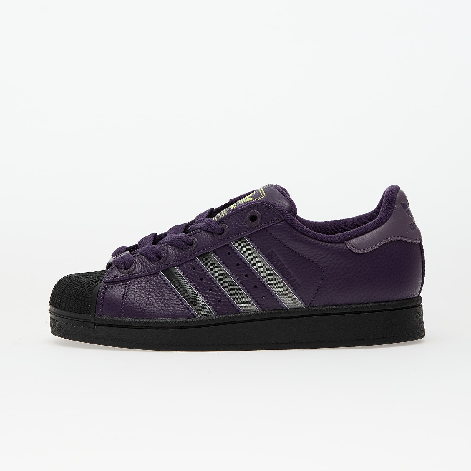Women's sneakers and shoes adidas Superstar II W Aura Plum/ Metallic Silver/ Ashpur