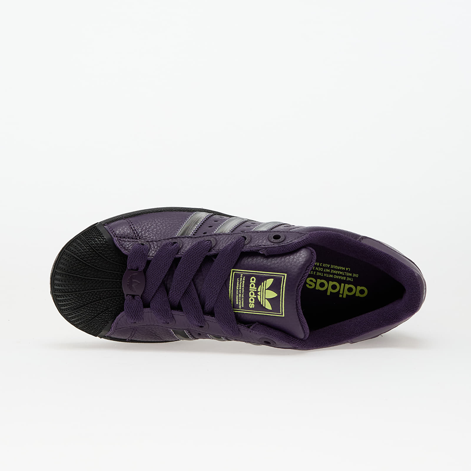 Women's sneakers and shoes adidas Superstar II W Aura Plum/ Metallic Silver/ Ashpur