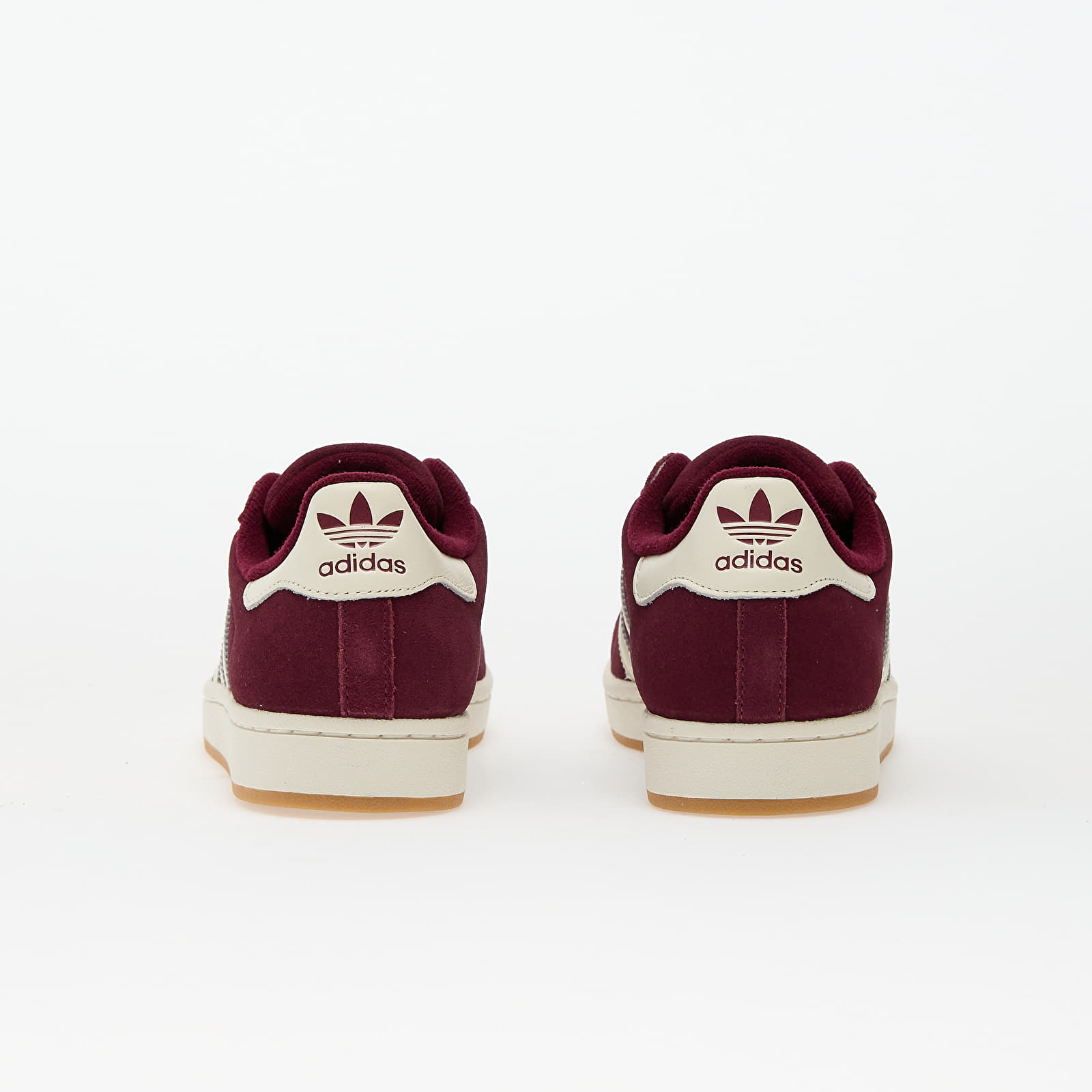 Women's sneakers and shoes adidas Superstar II W Maroon/ Off White/ Off White