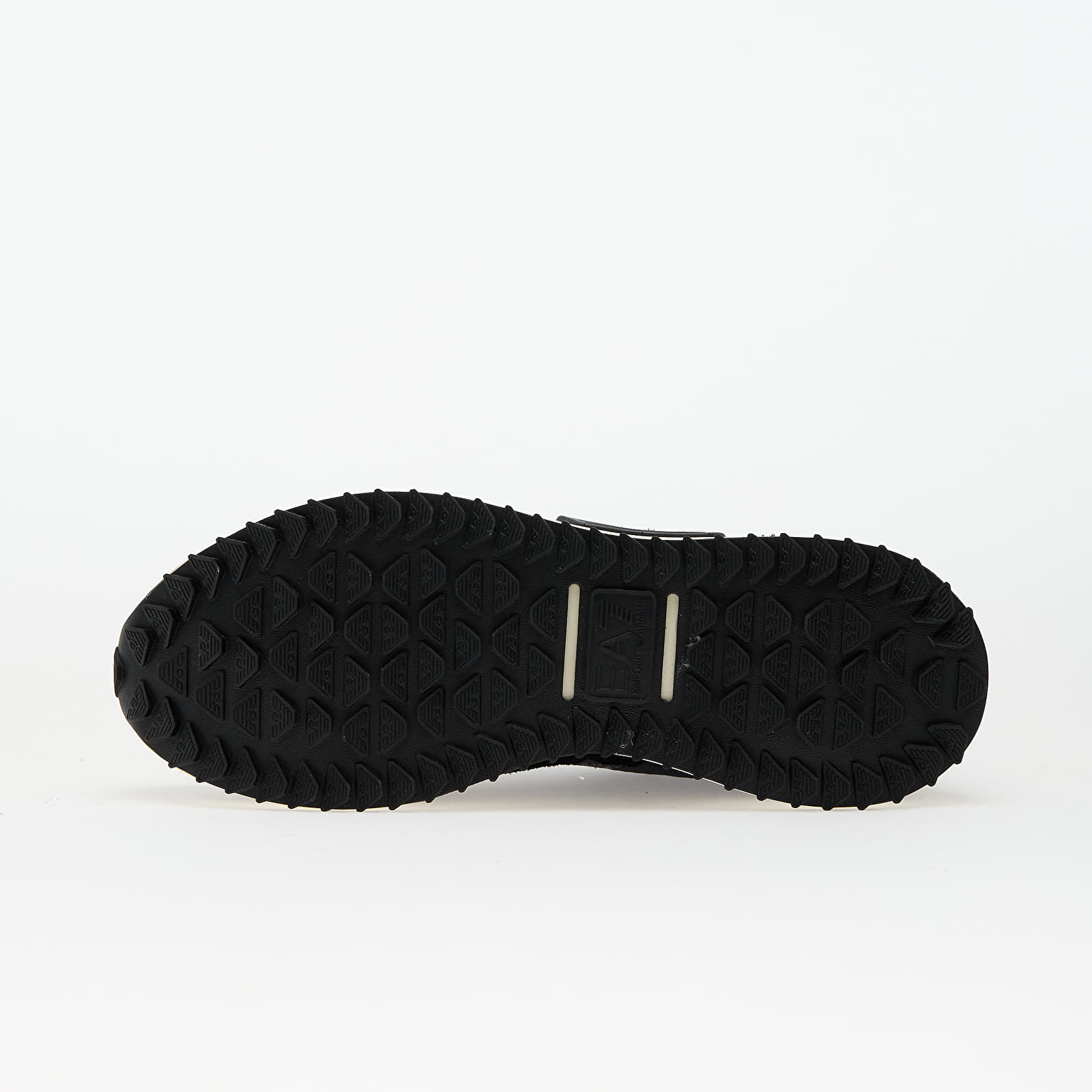 Vīriešu čības un apavi EA7 Emporio Armani Sneaker Vintage Running Nylon+ Black/ White
