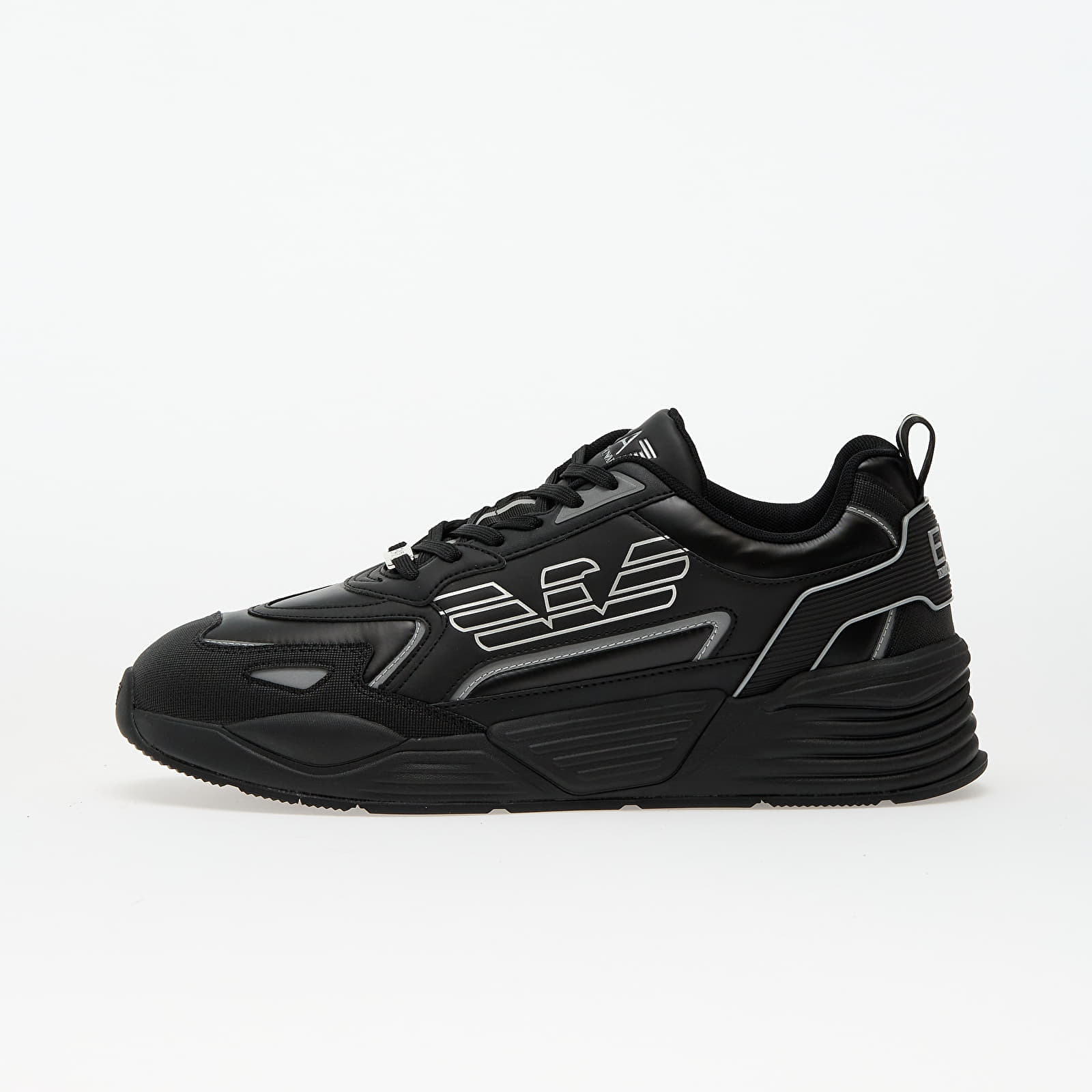 Sneakers EA7 Emporio Armani Sneaker Ace Runner Special Triple Black/ Silver EUR 12