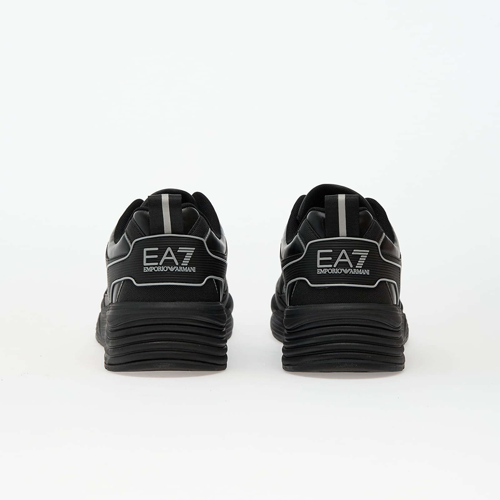 Miesten lenkkarit ja kengät EA7 Emporio Armani Sneaker Ace Runner Special Triple Black/ Silver