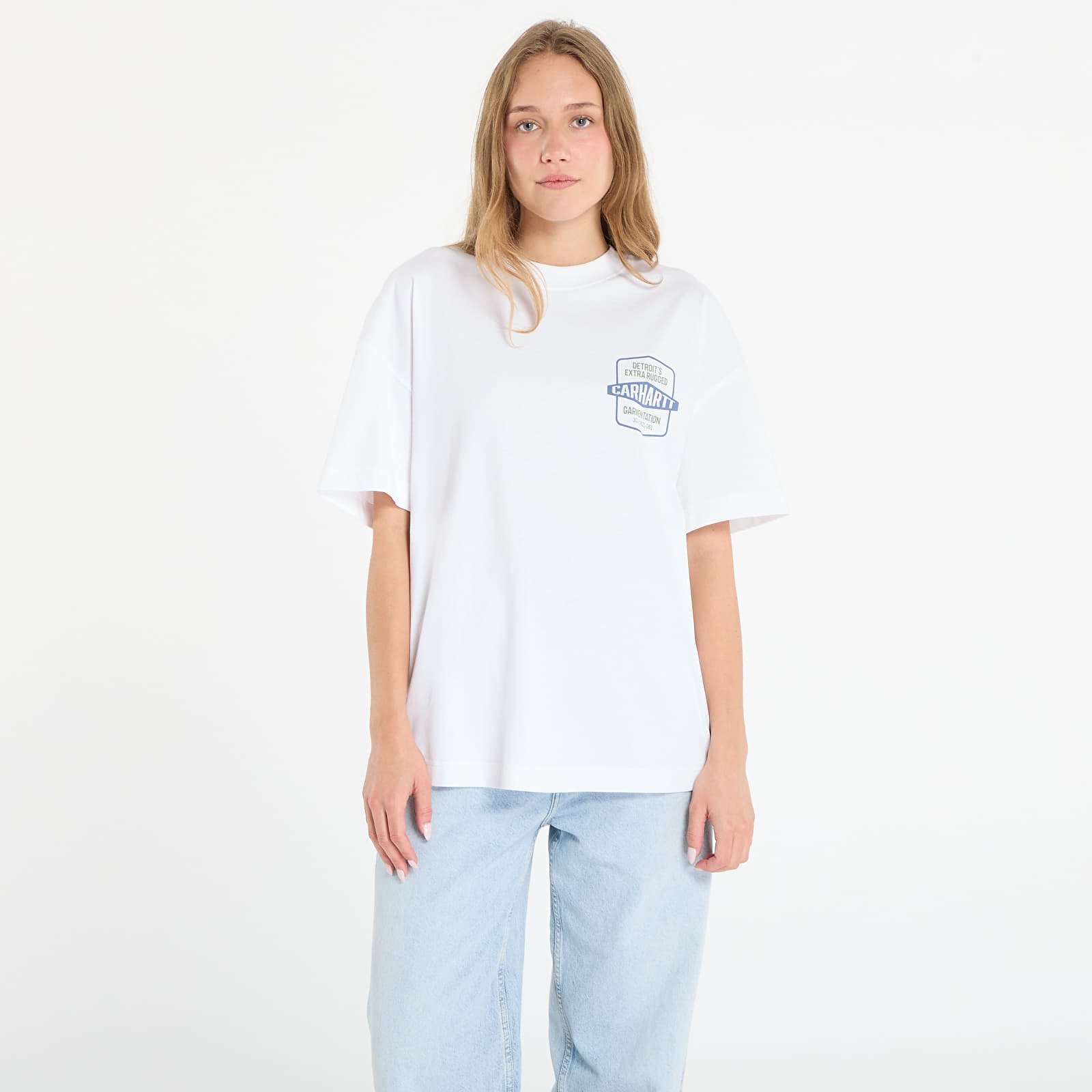 Men's T-shirts Carhartt WIP S/S Networks T-Shirt UNISEX White