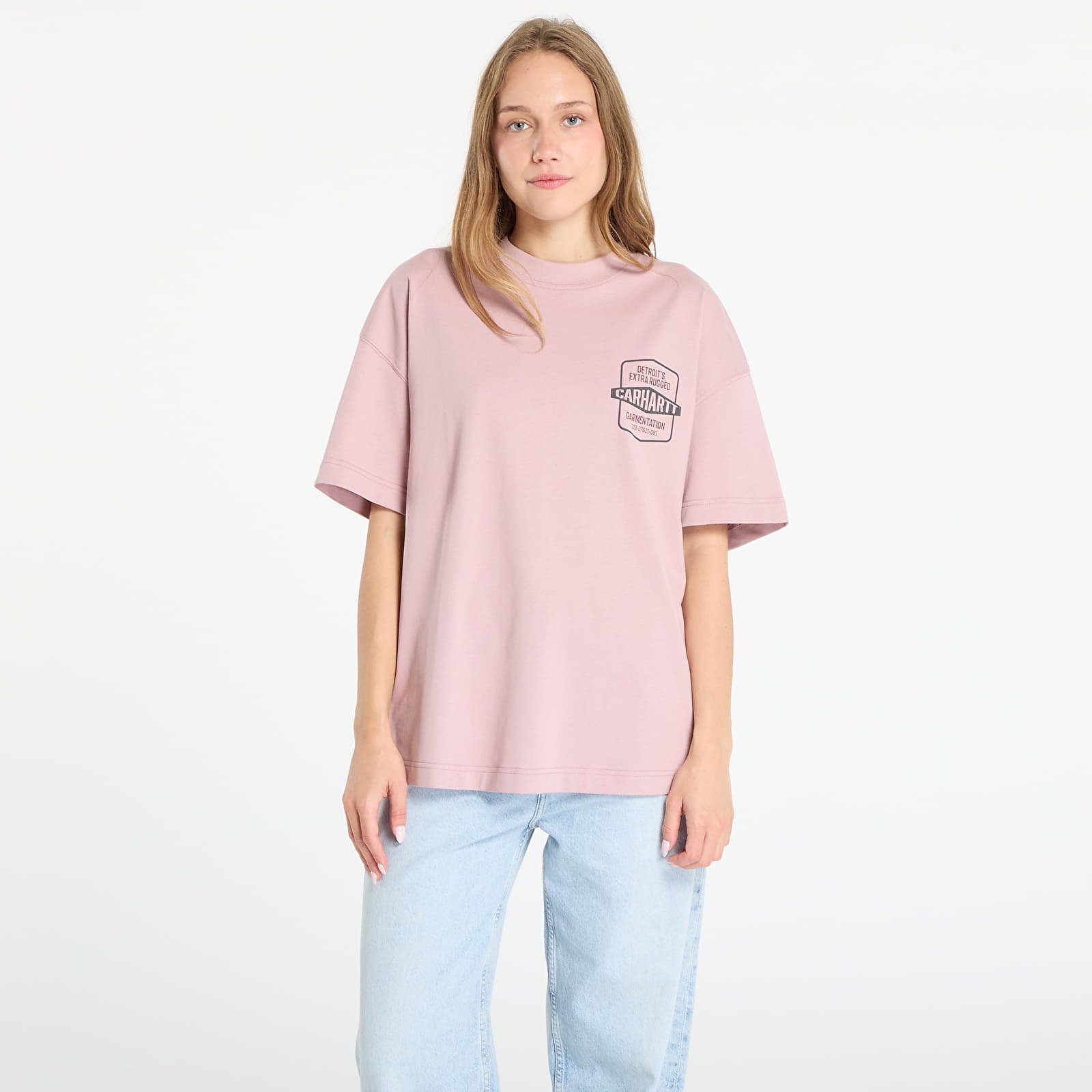 Men's T-shirts Carhartt WIP S/S Networks T-Shirt UNISEX Glassy Pink