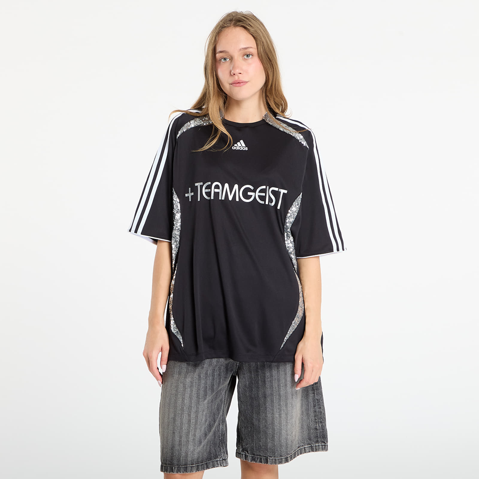 Tricou adidas Adilenium Season 4 Teamgeist Oversized Jersey Black L