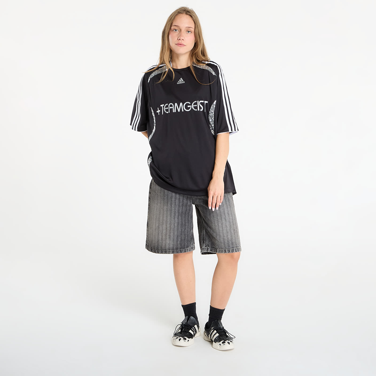 Women's Jerseys adidas Adilenium Season 4 Teamgeist Oversized Jersey Black
