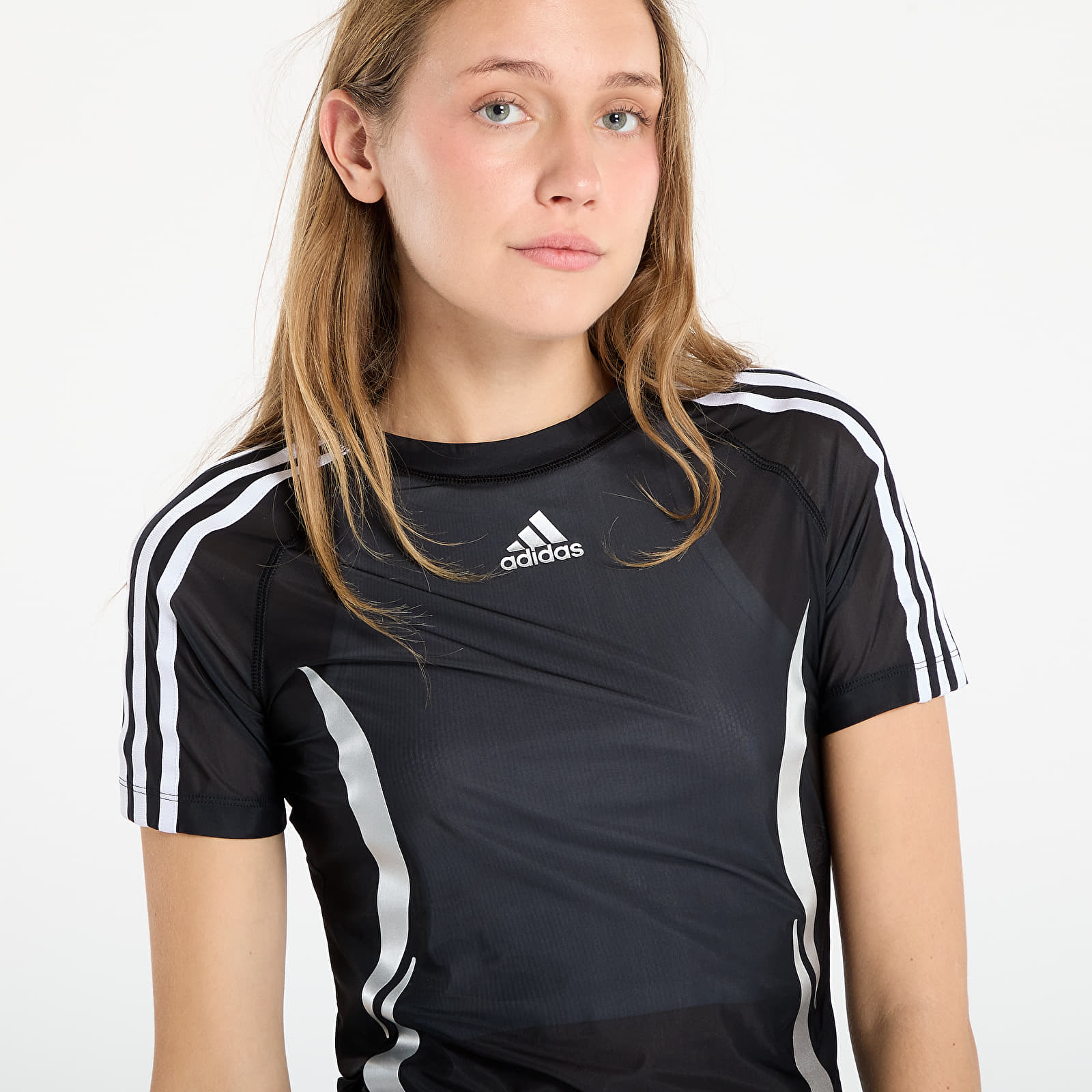 Women's T-shirts adidas Adilenium Season 4 Teamgeist Tight Sheer Jersey Black