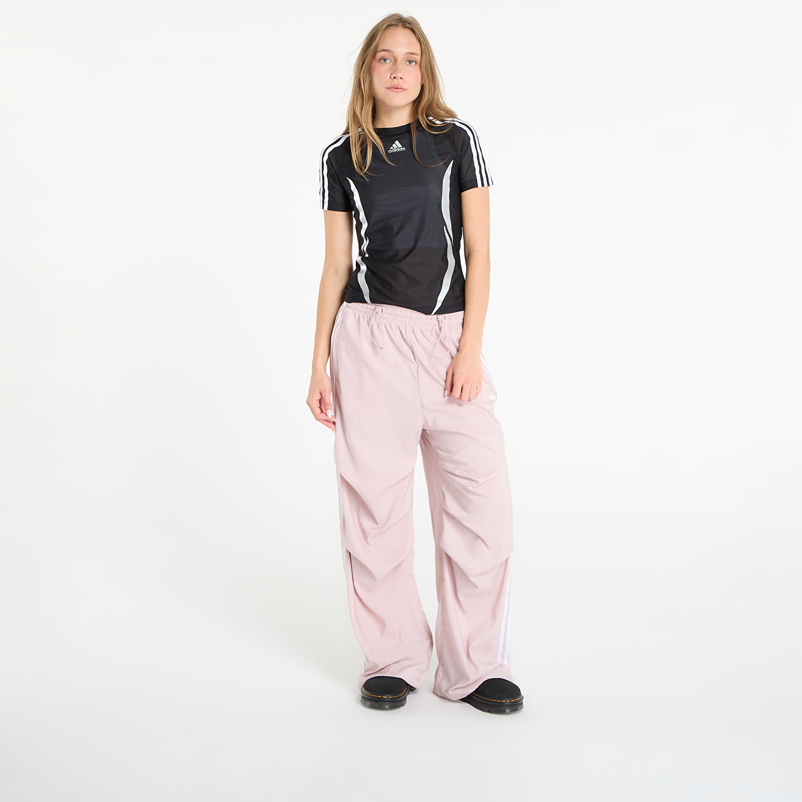 Women's Trousers adidas Adilenium Season 4 Teamgeist Ruffle Track Pants New Rose