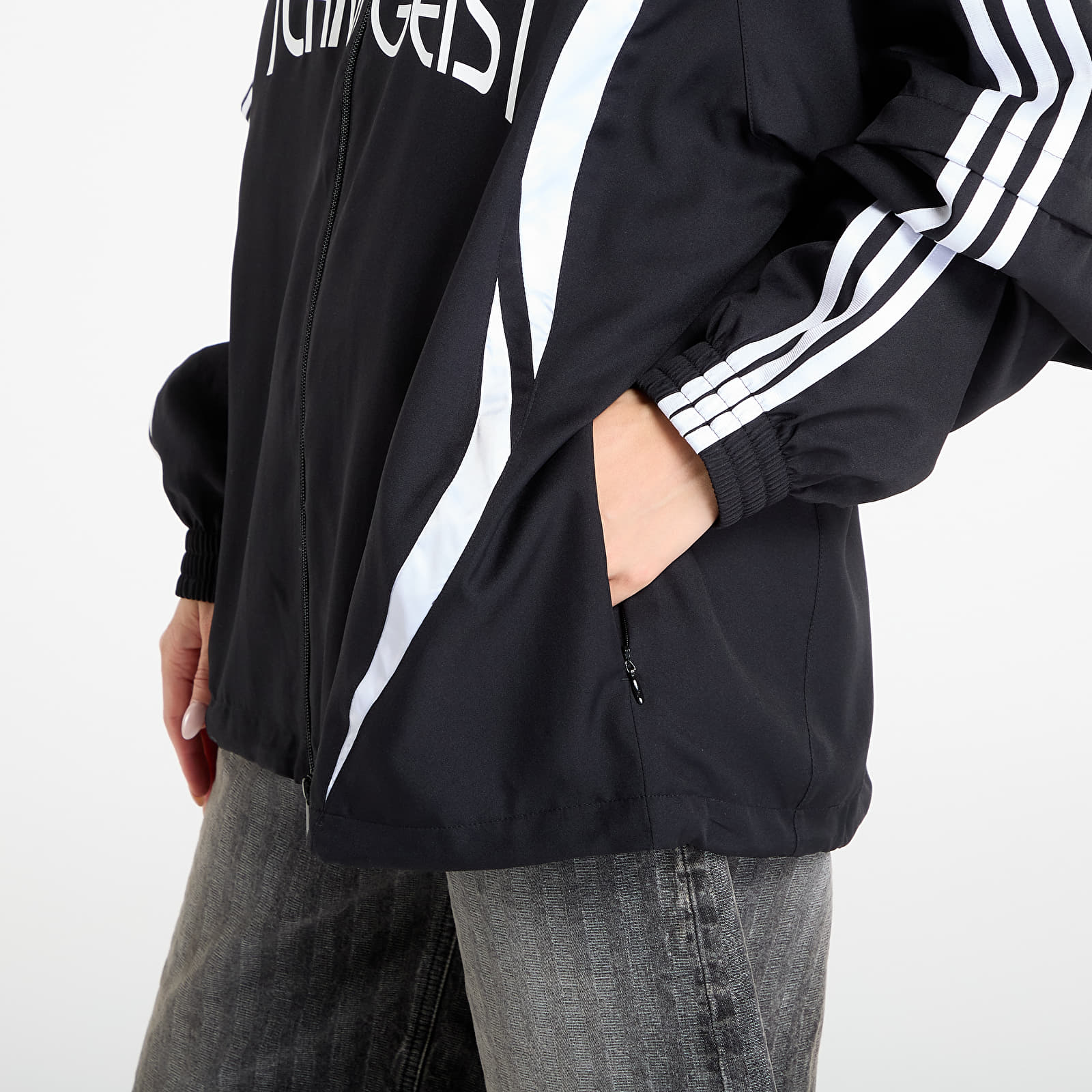 Women's jackets adidas Adilenium Season 4 Teamgeist Oversized Track Top Black