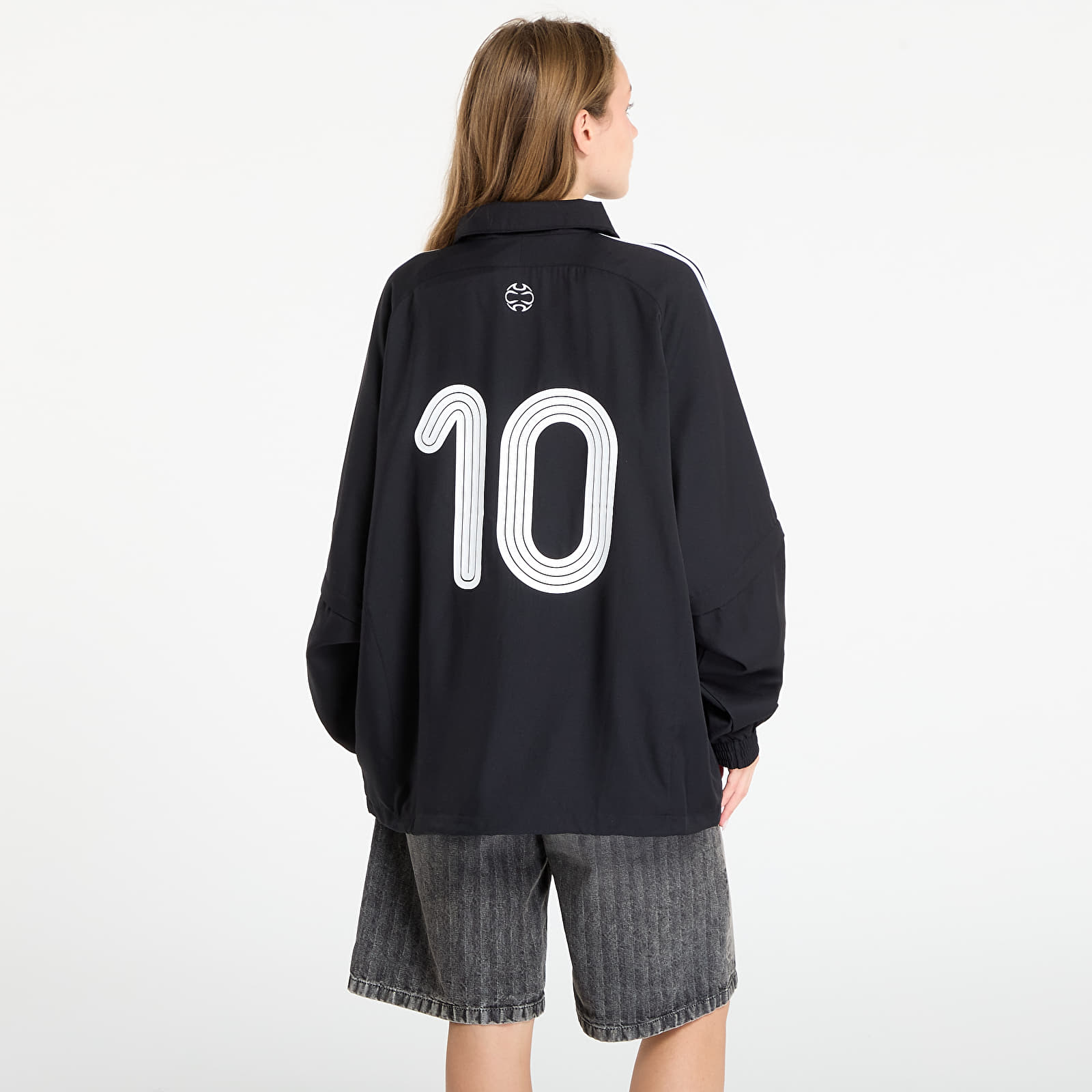 Women's jackets adidas Adilenium Season 4 Teamgeist Oversized Track Top Black