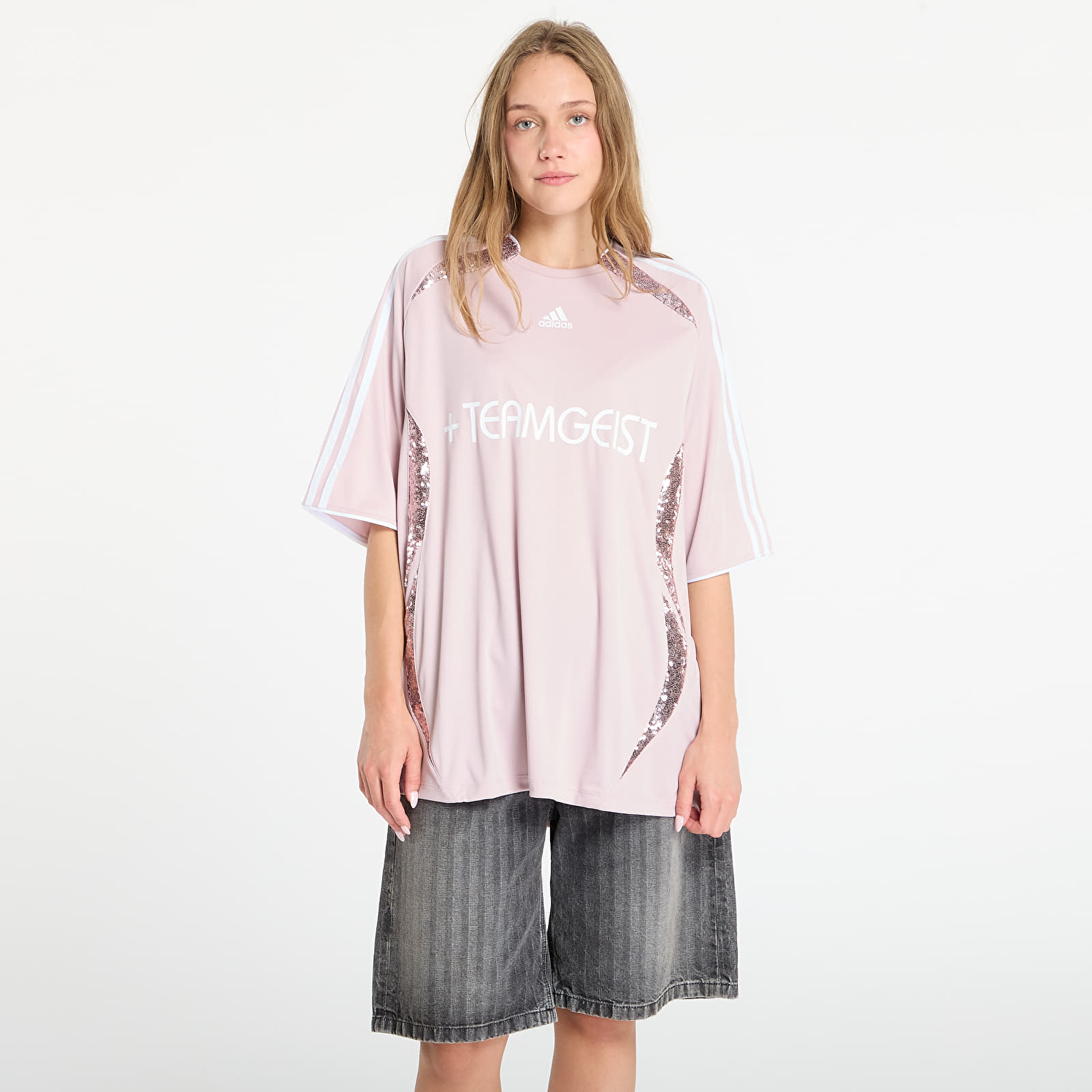 Women's Jerseys adidas Adilenium Season 4 Teamgeist Oversized Jersey New Rose