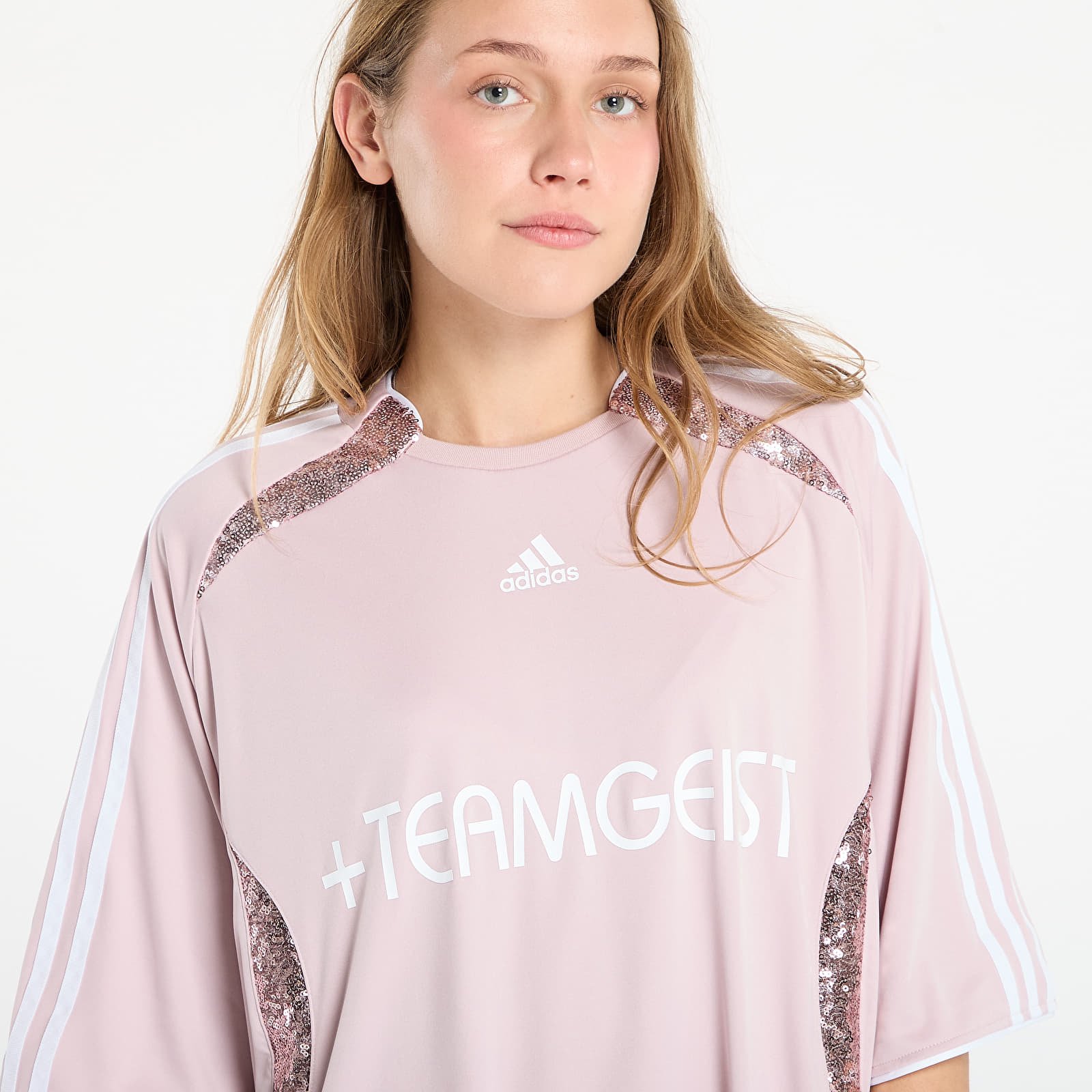 Women's Jerseys adidas Adilenium Season 4 Teamgeist Oversized Jersey New Rose