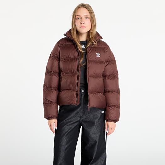 adidas Adicolor Short Puffer Jacket Auburn