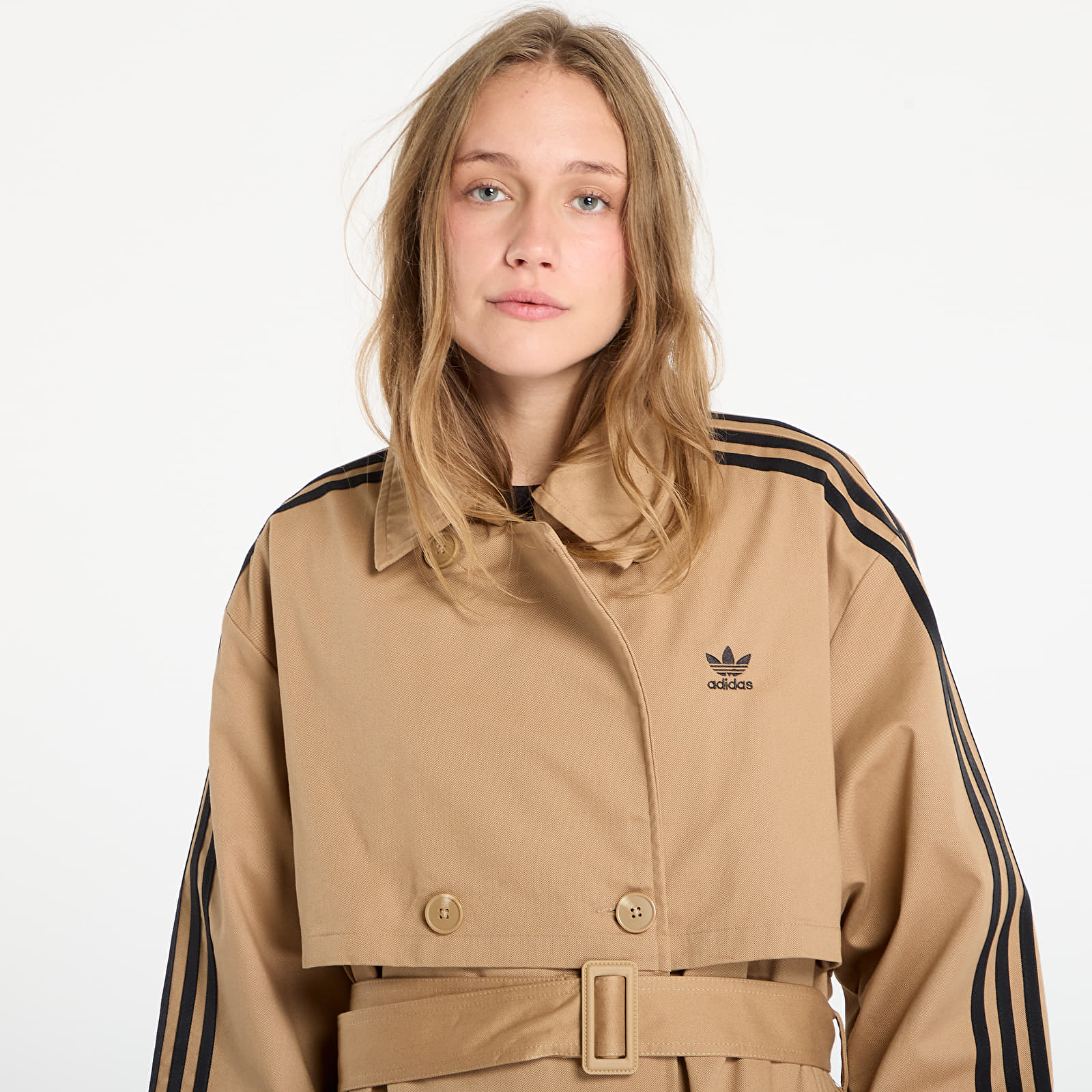 Women's jackets adidas Adicolor Trench Coat Twill Cardboard