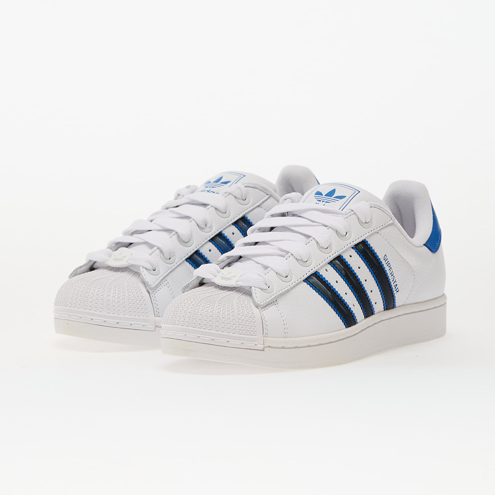 Men's sneakers and shoes adidas Superstar II Ftw White/ Bright Royal/ Core Black