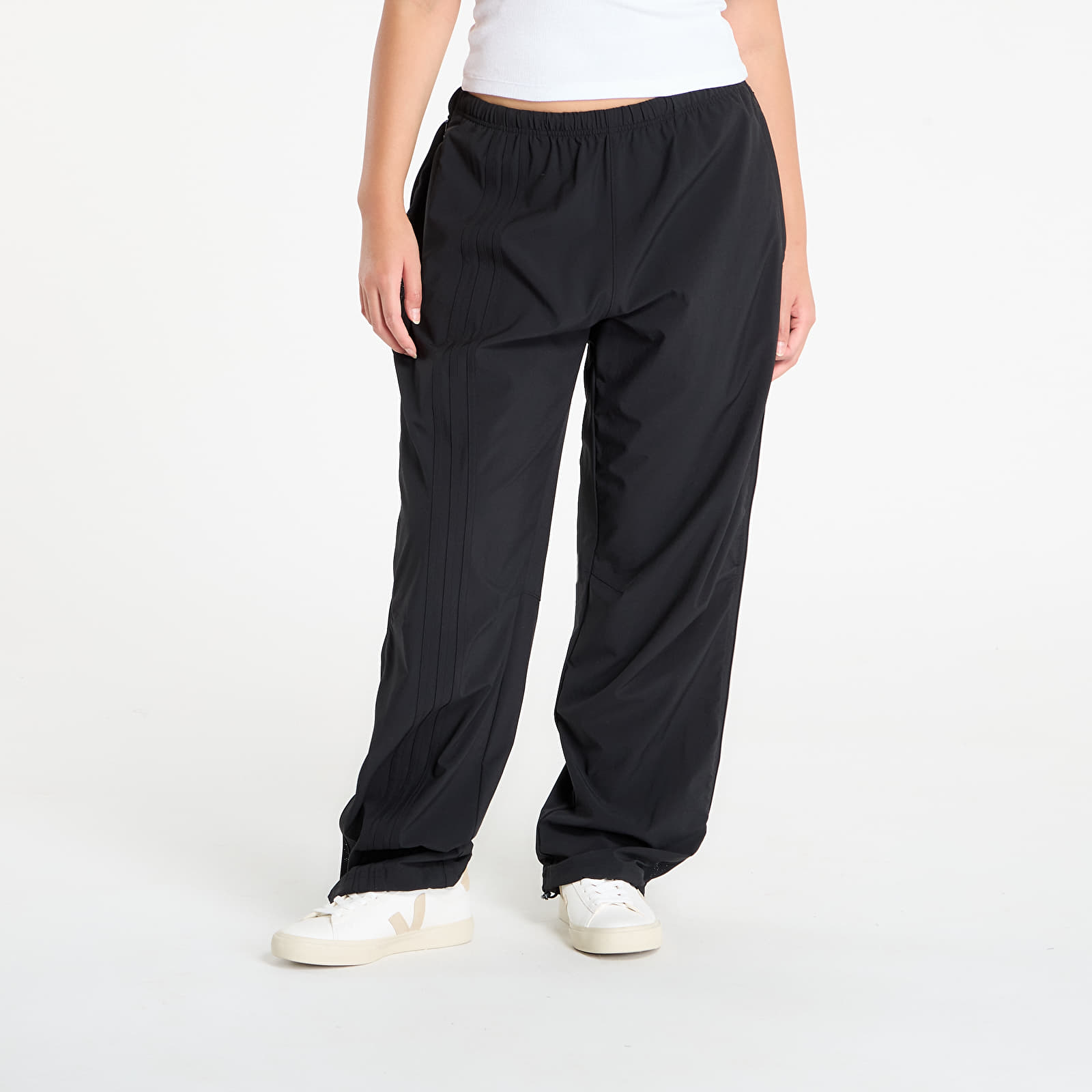 Pants adidas Side Mesh Zip Pants Black