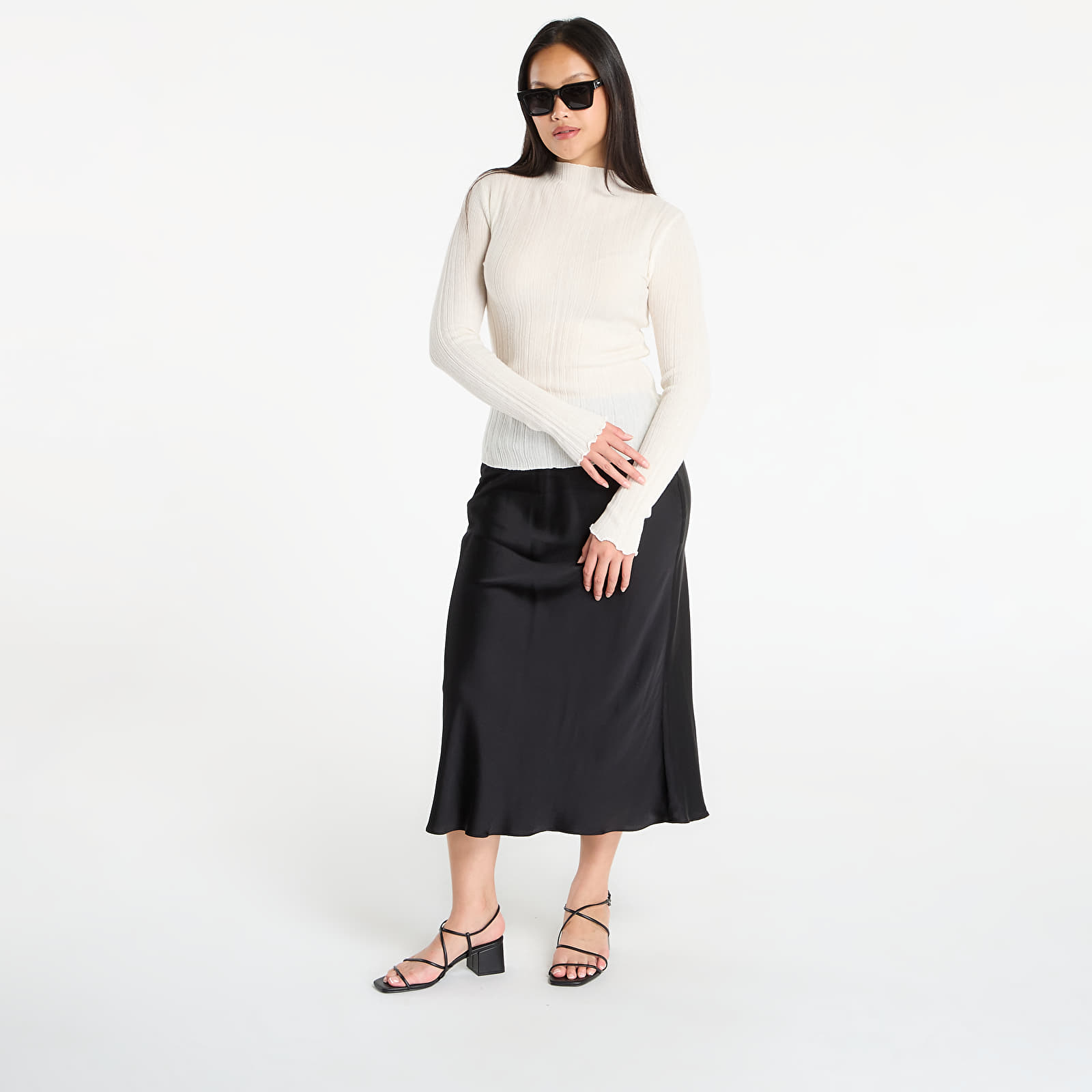Sweaters Samsøe Samsøe Sajose Turtleneck Clear Cream