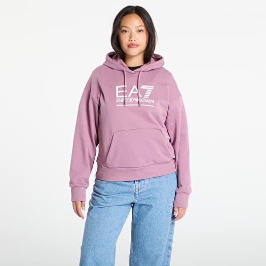Sweatshirt EA7 Emporio Armani Train Visibility W Hoodie Rn Dusky Orchid