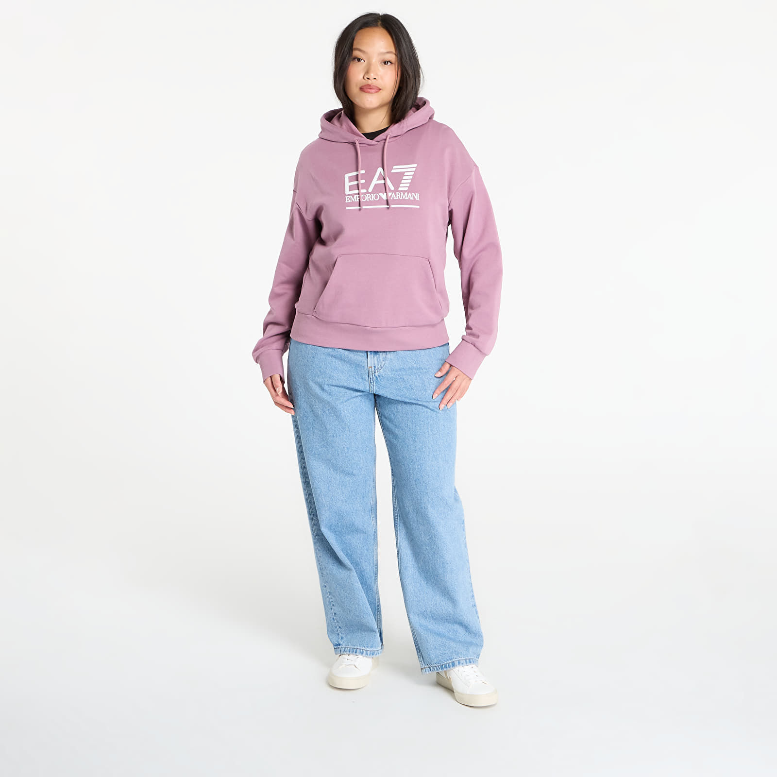 Hoodies and sweatshirts  EA7 Emporio Armani Train Visibility W Hoodie Rn Dusky Orchid