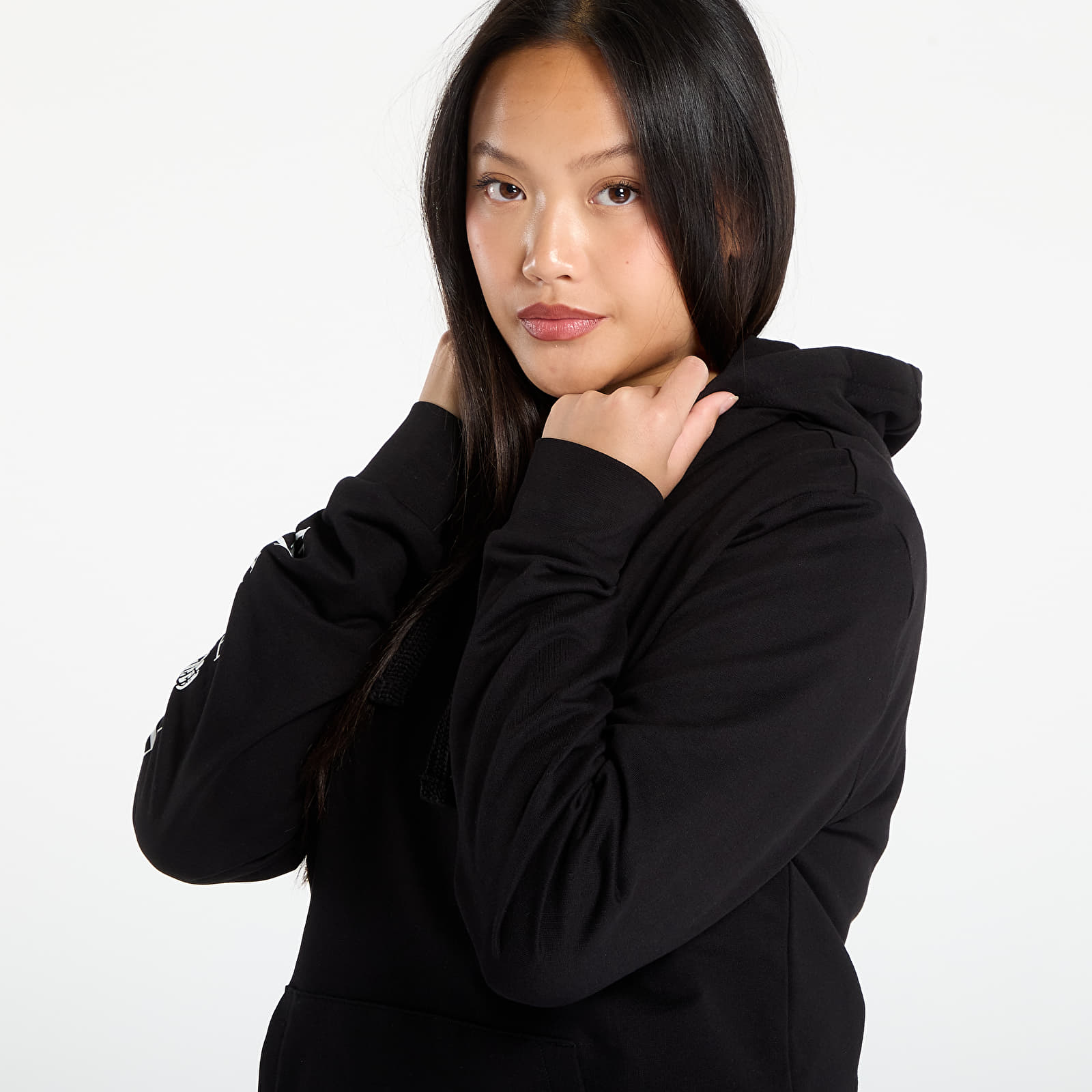 Hoodies and sweatshirts EA7 Emporio Armani Train Logo Series M Hoodie Rn Black/White