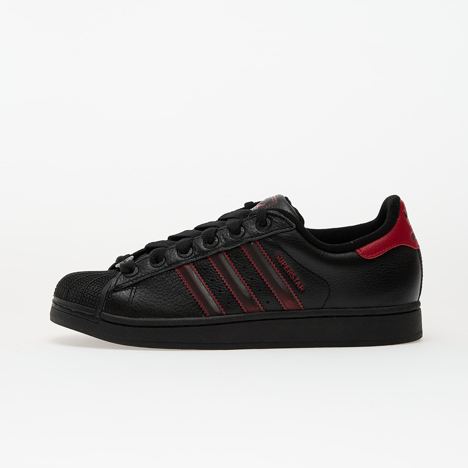 Men's sneakers and shoes adidas Superstar II Core Black/ Tmvire/ Core Black