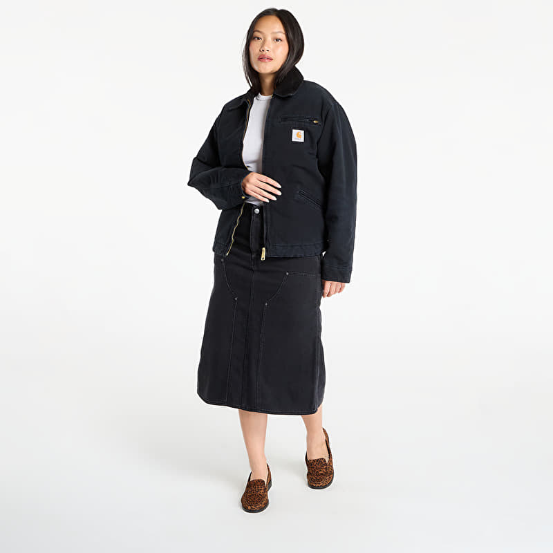 Carhartt WIP OG Detroit Jacket (Winter) Black/ Black Stone Canvas
